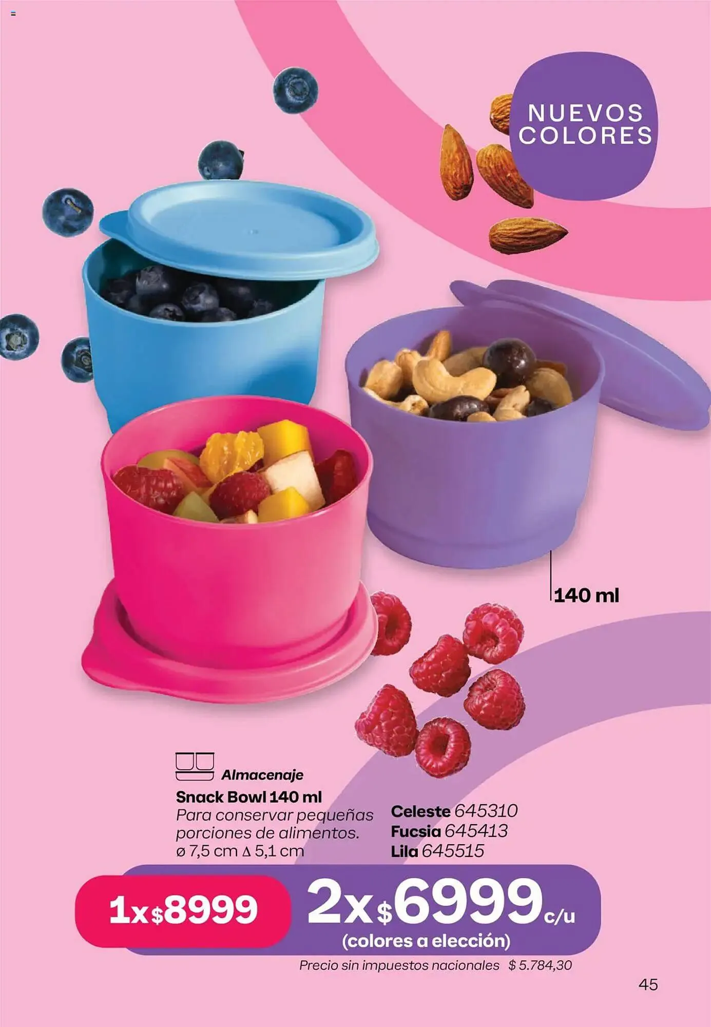 Ofertas de Catálogo Tupperware 23 de julio al 6 de agosto 2025 - Página 46 del catálogo