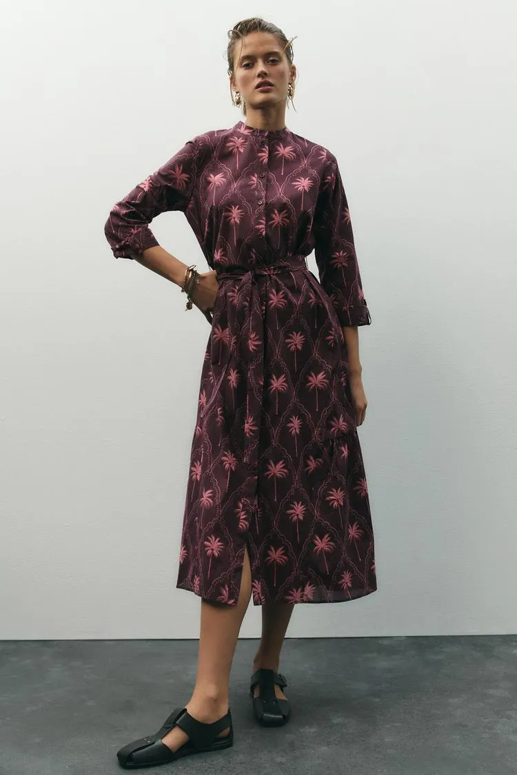 VESTIDO CAMISERO ZW COLLECTION