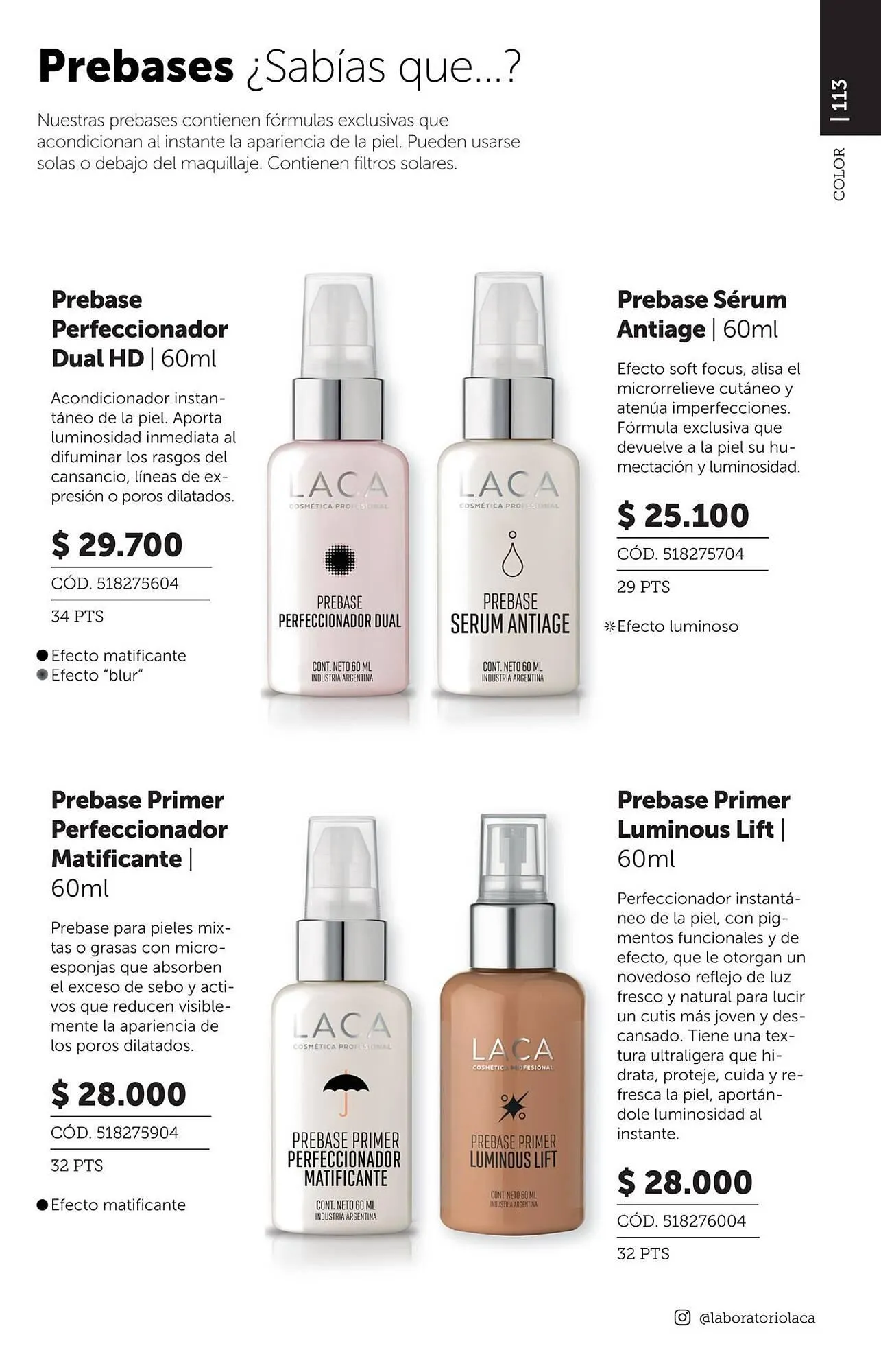 Ofertas de Catálogo Laboratorio LACA 3 de octubre al 31 de enero 2026 - Página 113 del catálogo