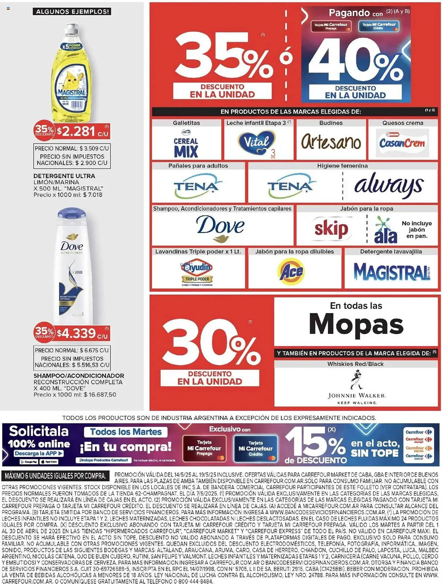 Ofertas de Catálogo Carrefour Market 14 de mayo al 20 de mayo 2025 - Página 8 del catálogo