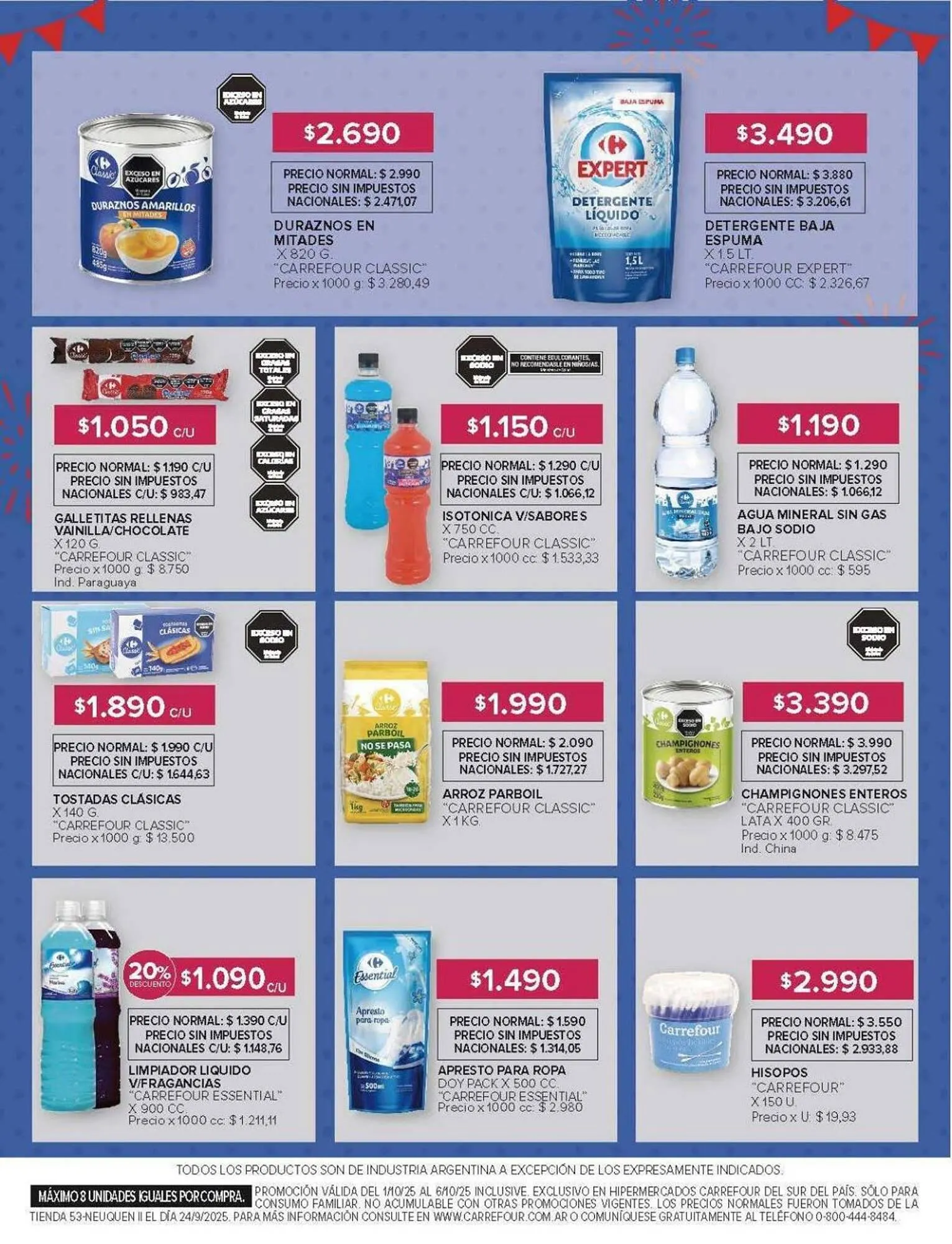 Ofertas de Catálogo Carrefour 1 de octubre al 7 de octubre 2025 - Página 11 del catálogo