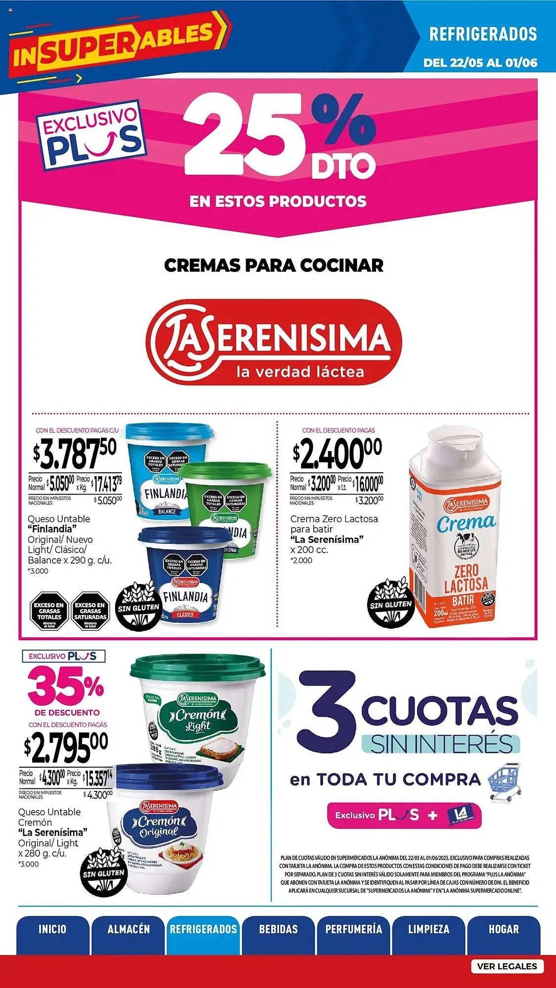 Ofertas de Catálogo La Anonima 22 de mayo al 2 de junio 2025 - Página 17 del catálogo