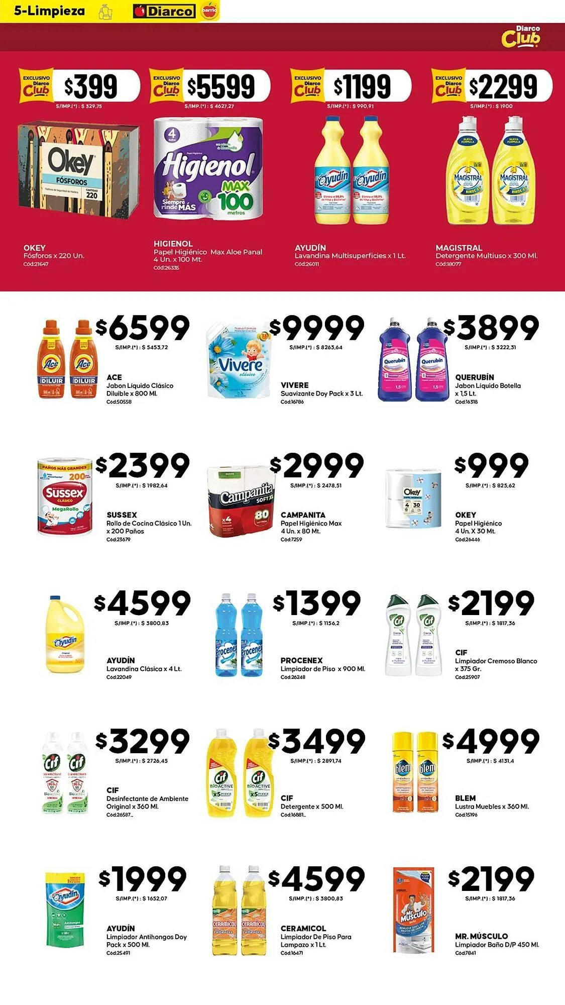 Ofertas de Catálogo Diarco 11 de mayo al 15 de mayo 2026 - Página 5 del catálogo