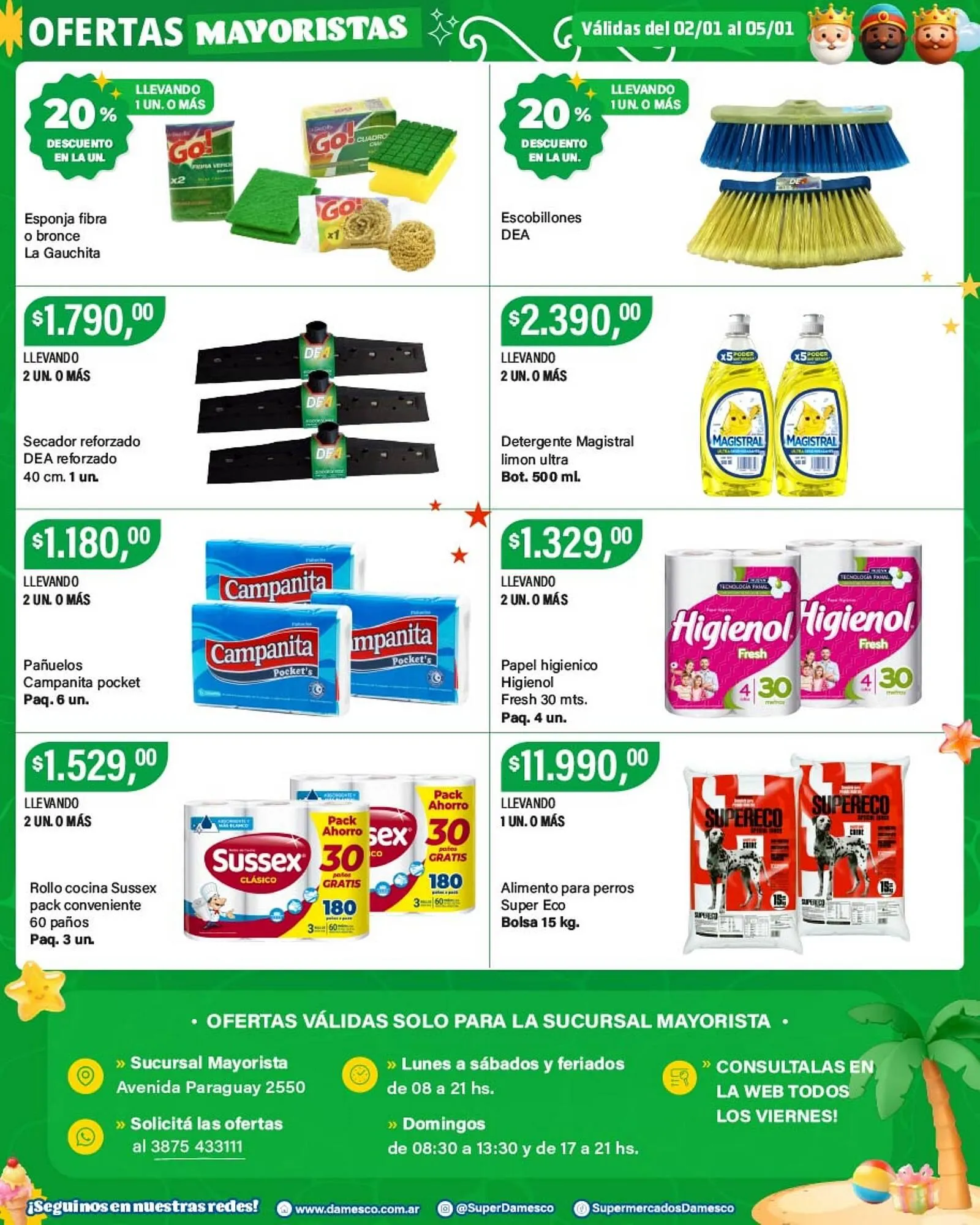Ofertas de Catálogo Supermercados Damesco 2 de enero al 5 de enero 2026 - Página 8 del catálogo