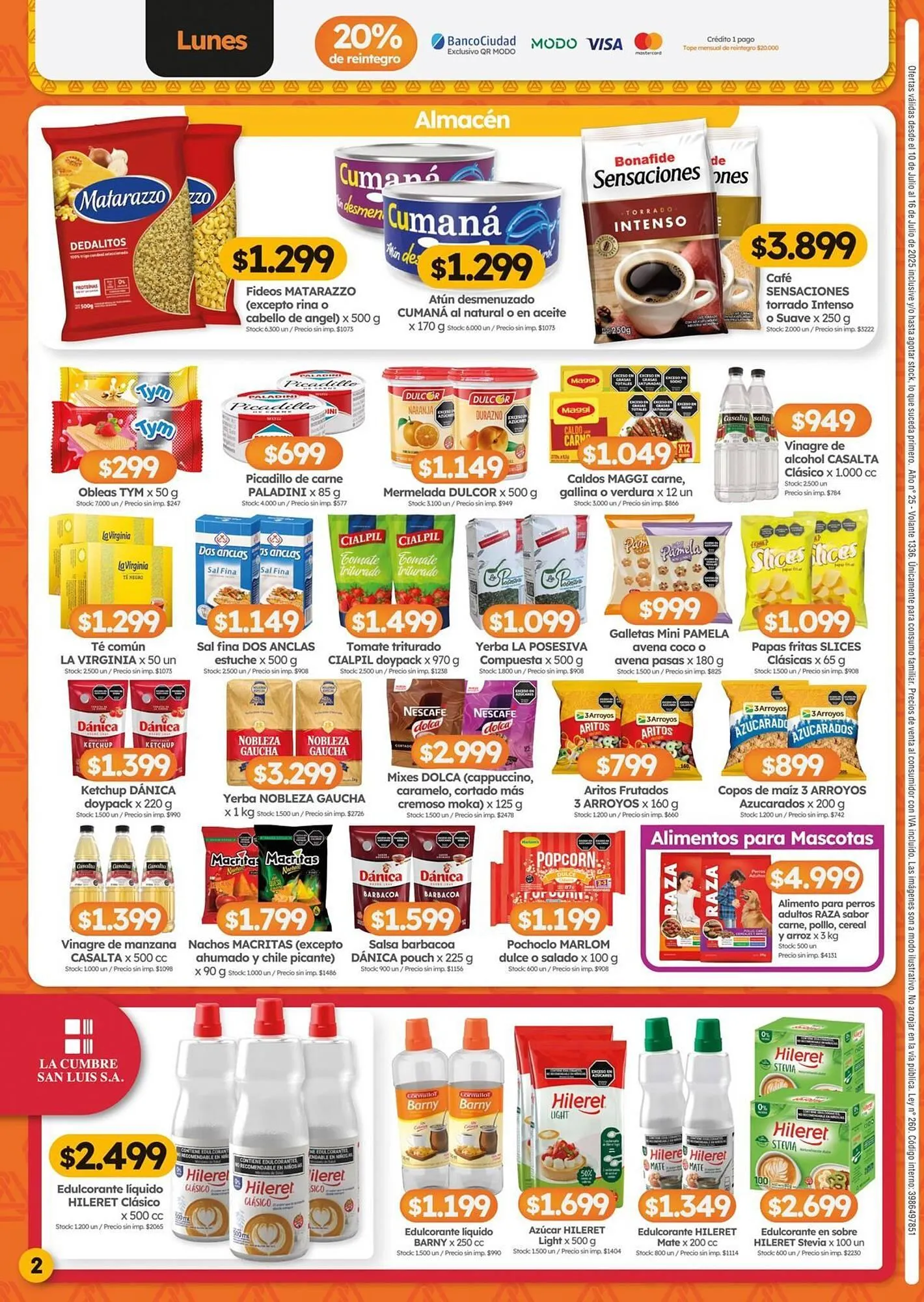 Ofertas de Catálogo Cordiez 10 de julio al 16 de julio 2025 - Página 2 del catálogo