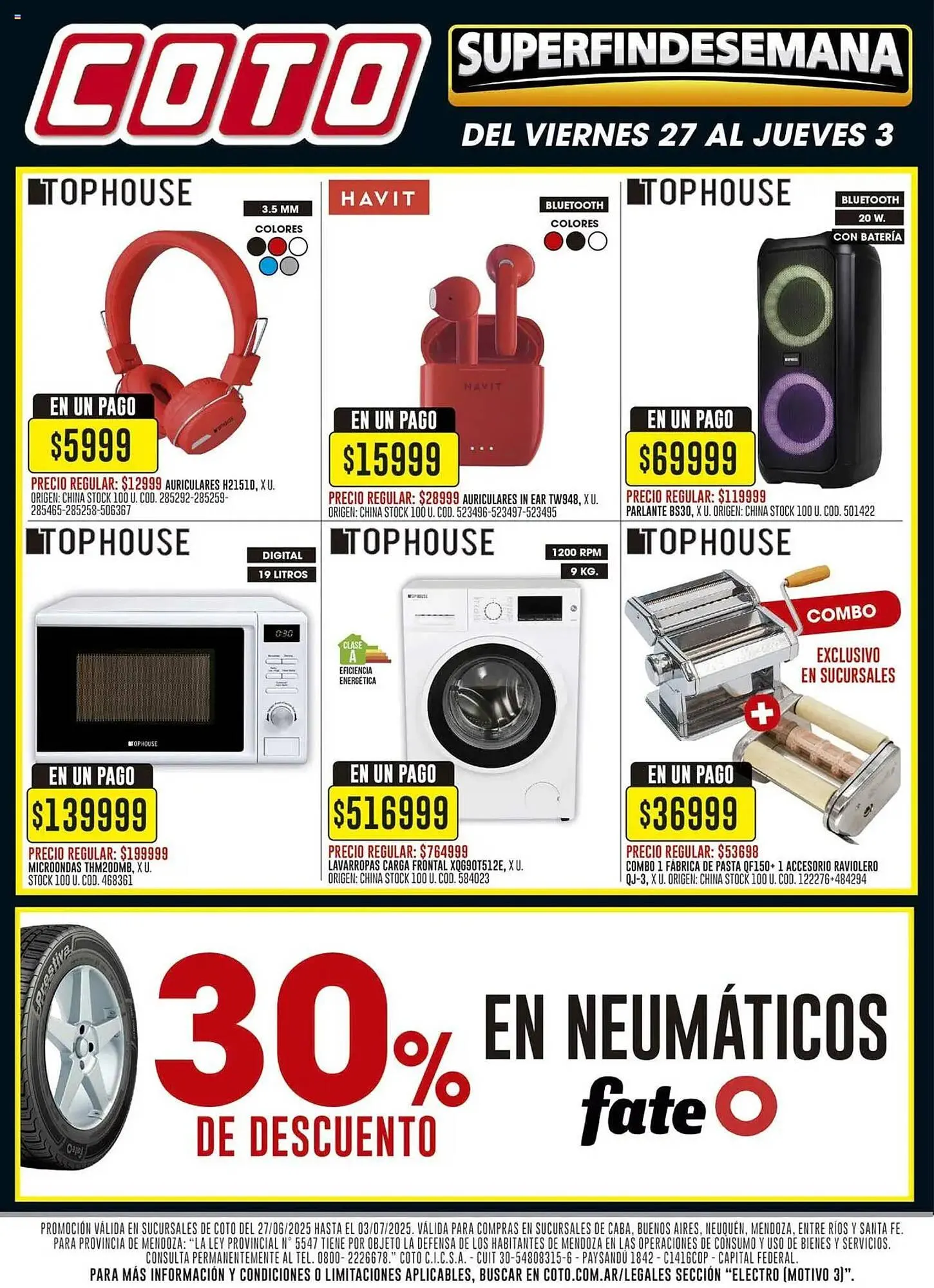 Ofertas de Catálogo Coto 27 de junio al 4 de julio 2025 - Página 3 del catálogo
