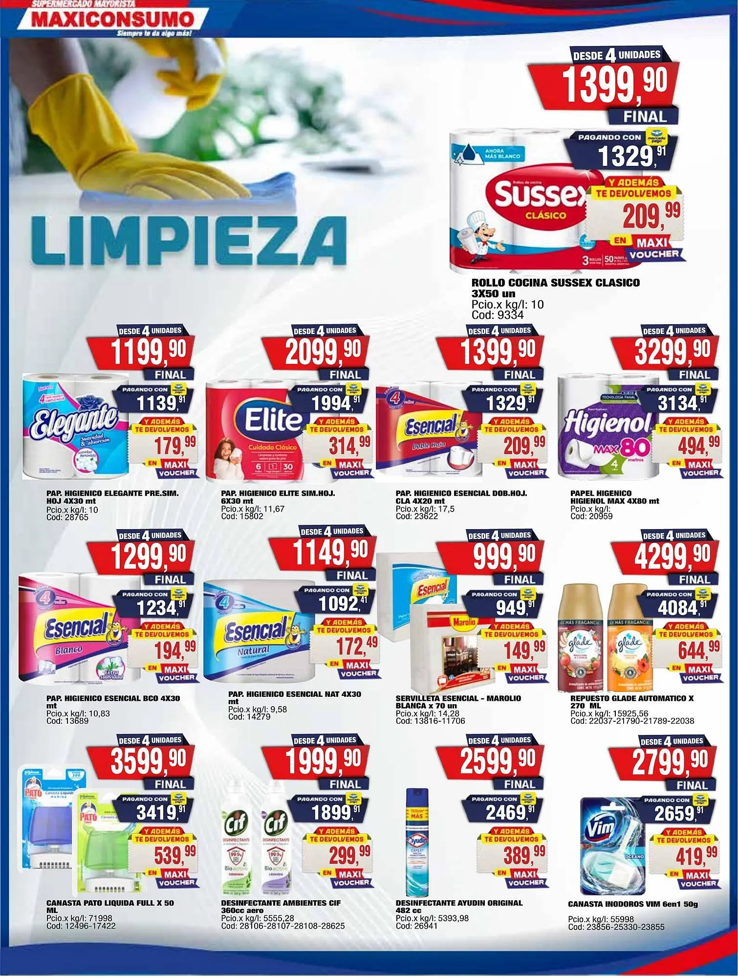 Ofertas de Revista Maxiconsumo 3 de noviembre al 9 de noviembre 2025 - Página 22 del catálogo