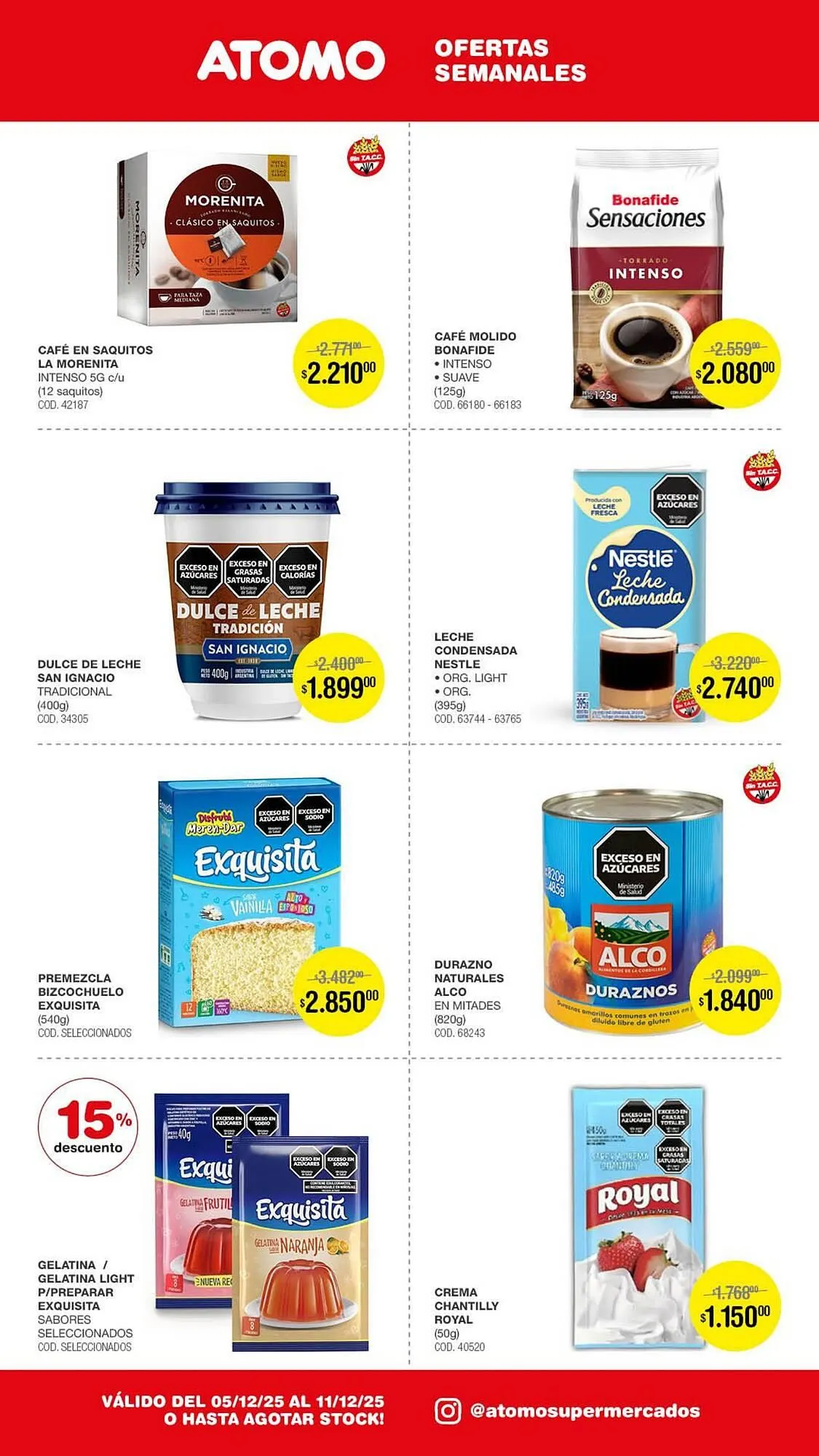 Ofertas de Catálogo Atomo Conviene 5 de diciembre al 11 de diciembre 2025 - Página 3 del catálogo