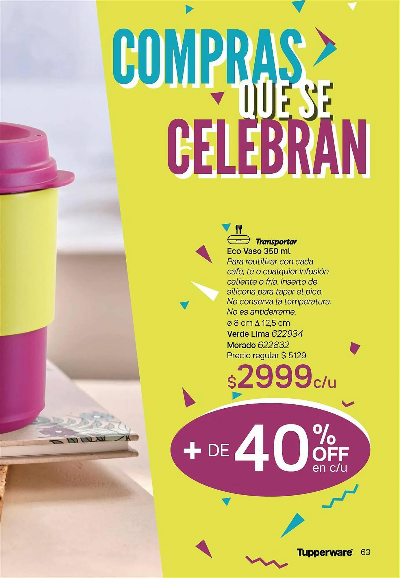 Ofertas de Catálogo Tupperware 25 de septiembre al 31 de octubre 2023 - Página 64 del catálogo