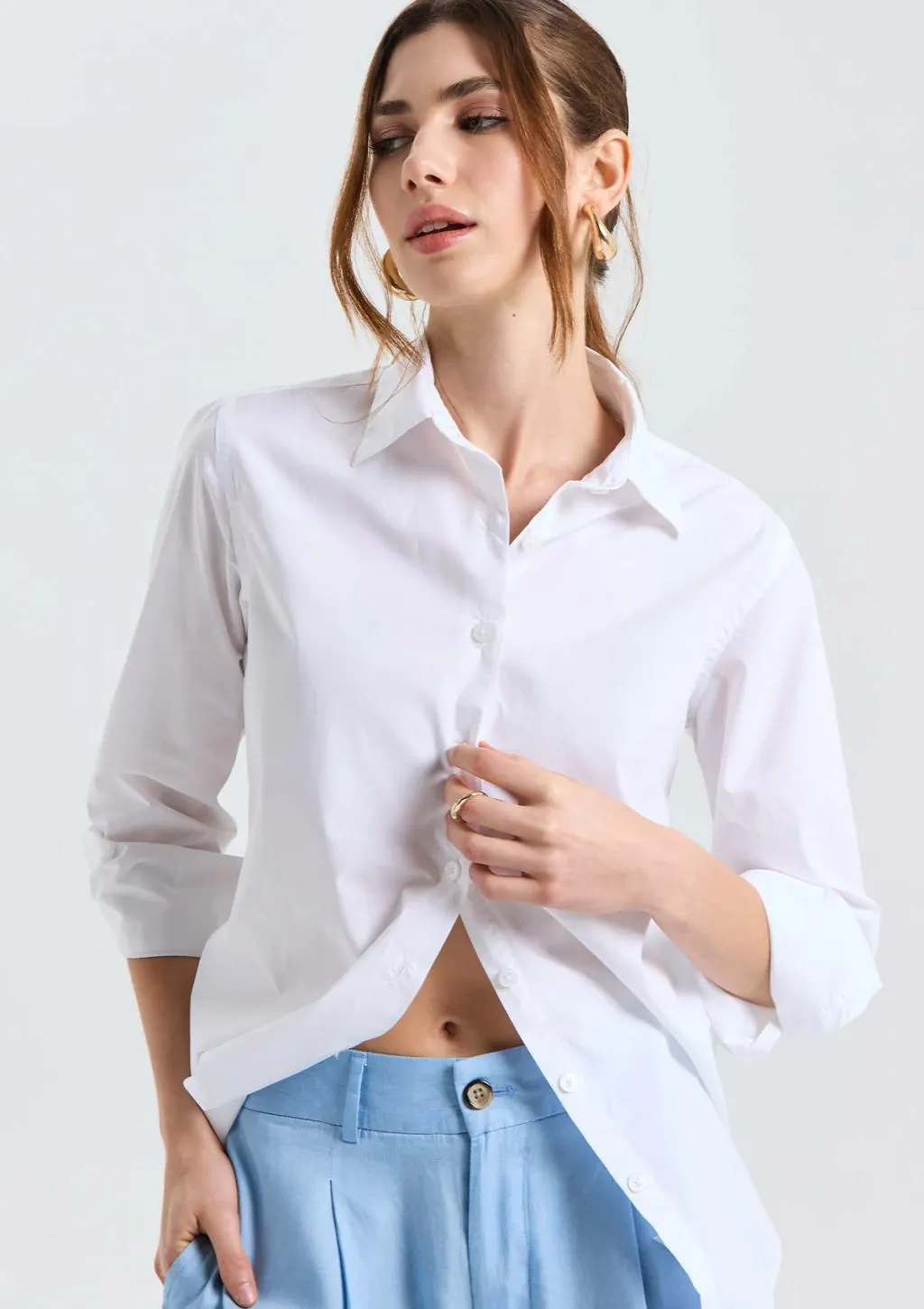 CAMISA GALENA (BLANCO)