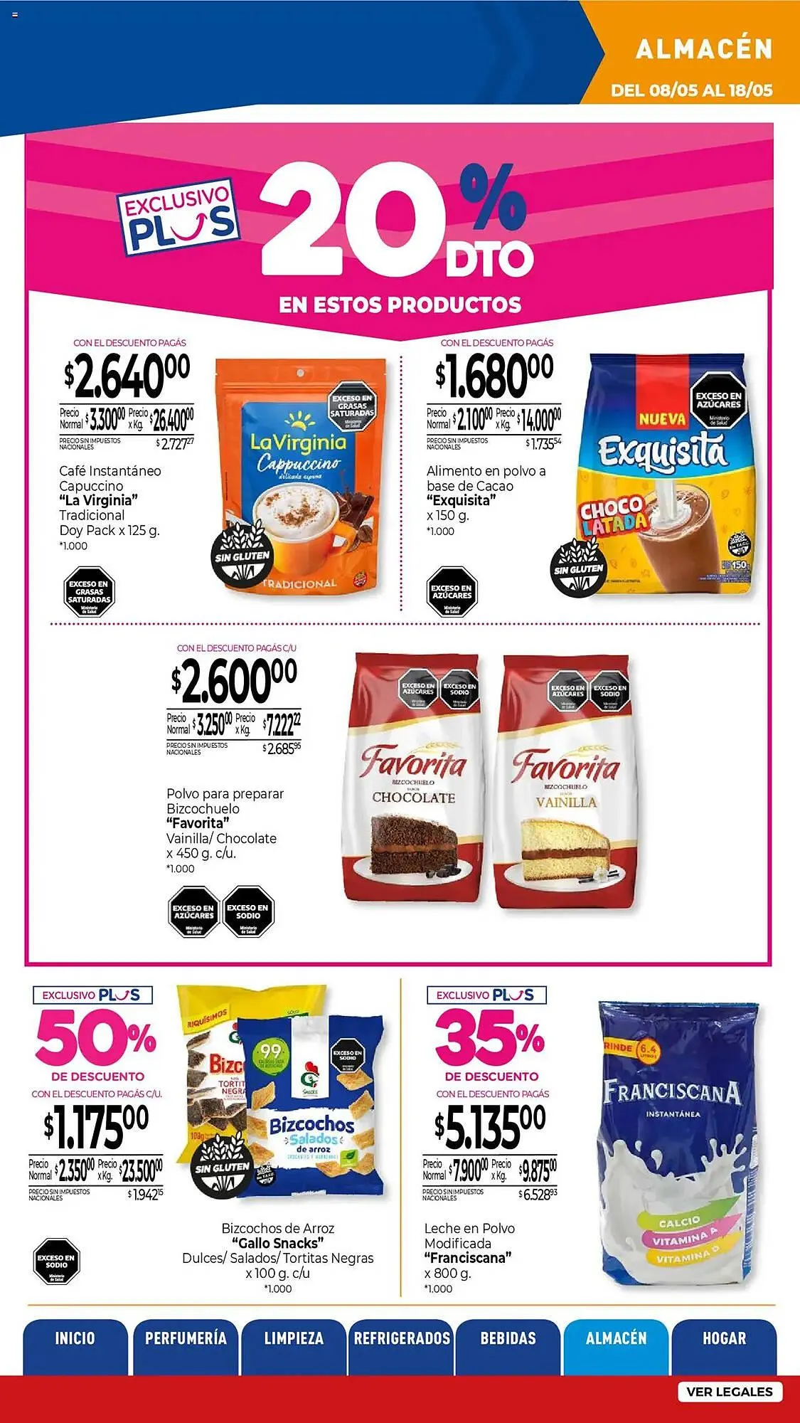 Ofertas de Catálogo La Anonima 8 de mayo al 18 de mayo 2025 - Página 29 del catálogo