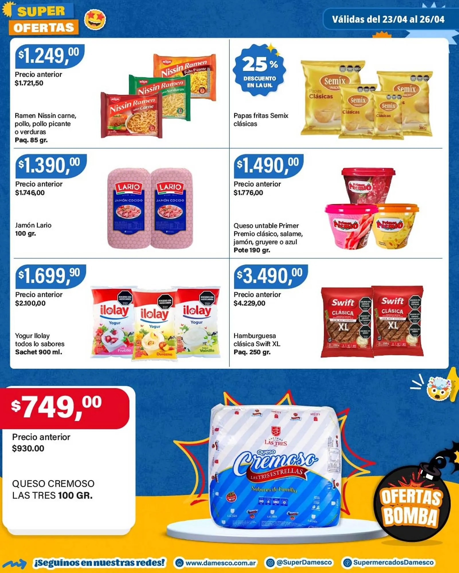 Ofertas de Catálogo Supermercados Damesco 23 de abril al 26 de abril 2026 - Página 6 del catálogo