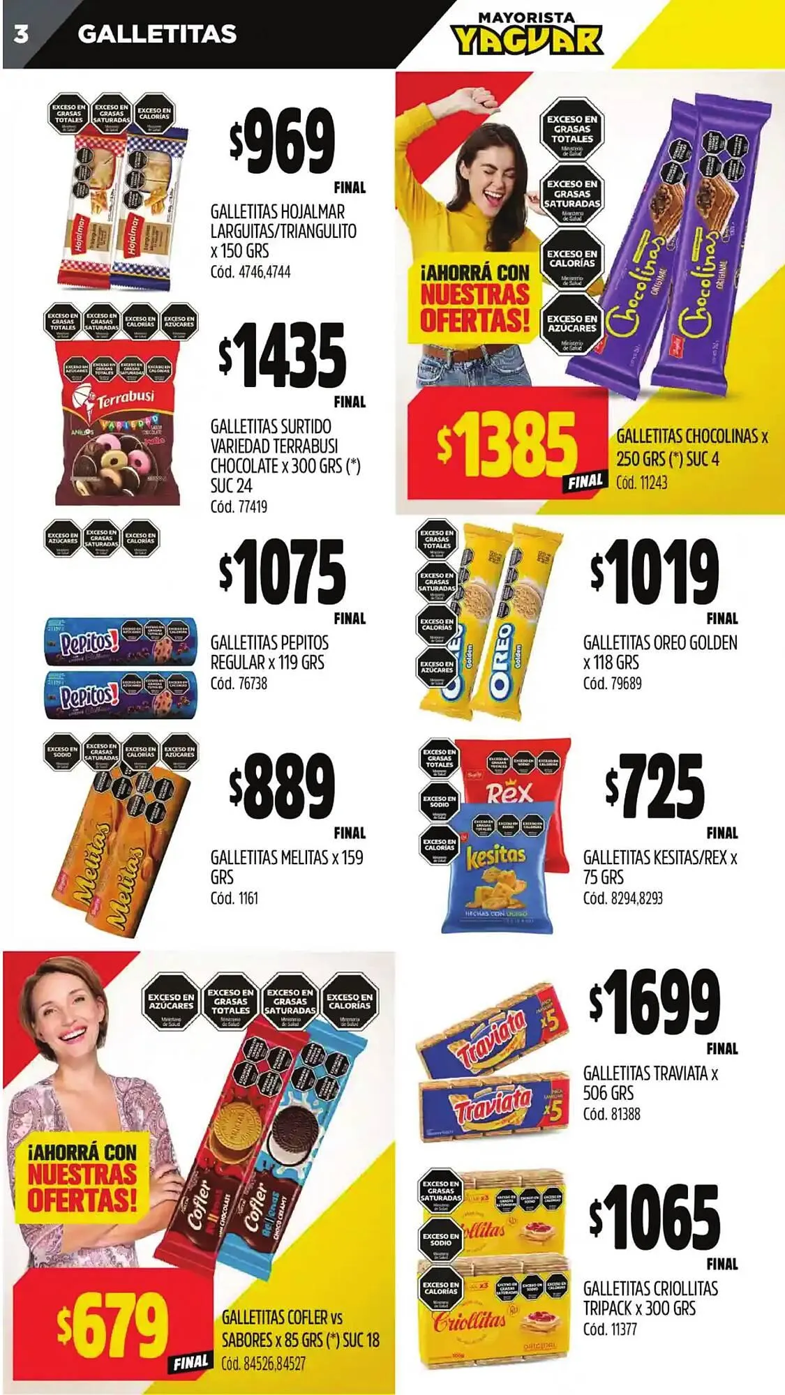 Ofertas de Catálogo Supermercados Yaguar 10 de marzo al 16 de marzo 2025 - Página 3 del catálogo