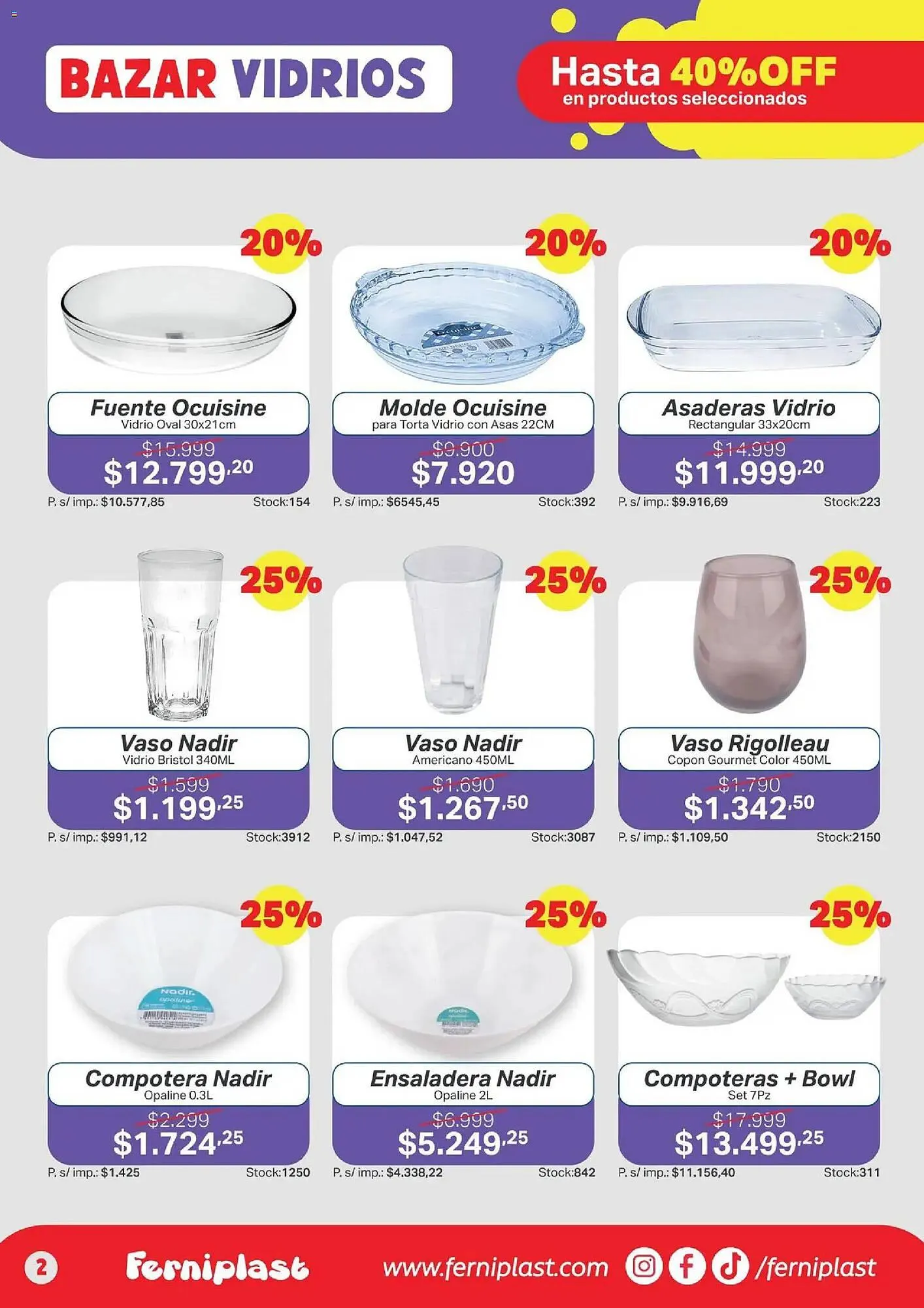 Ofertas de Catálogo Ferniplast 16 de abril al 6 de mayo 2026 - Página 2 del catálogo