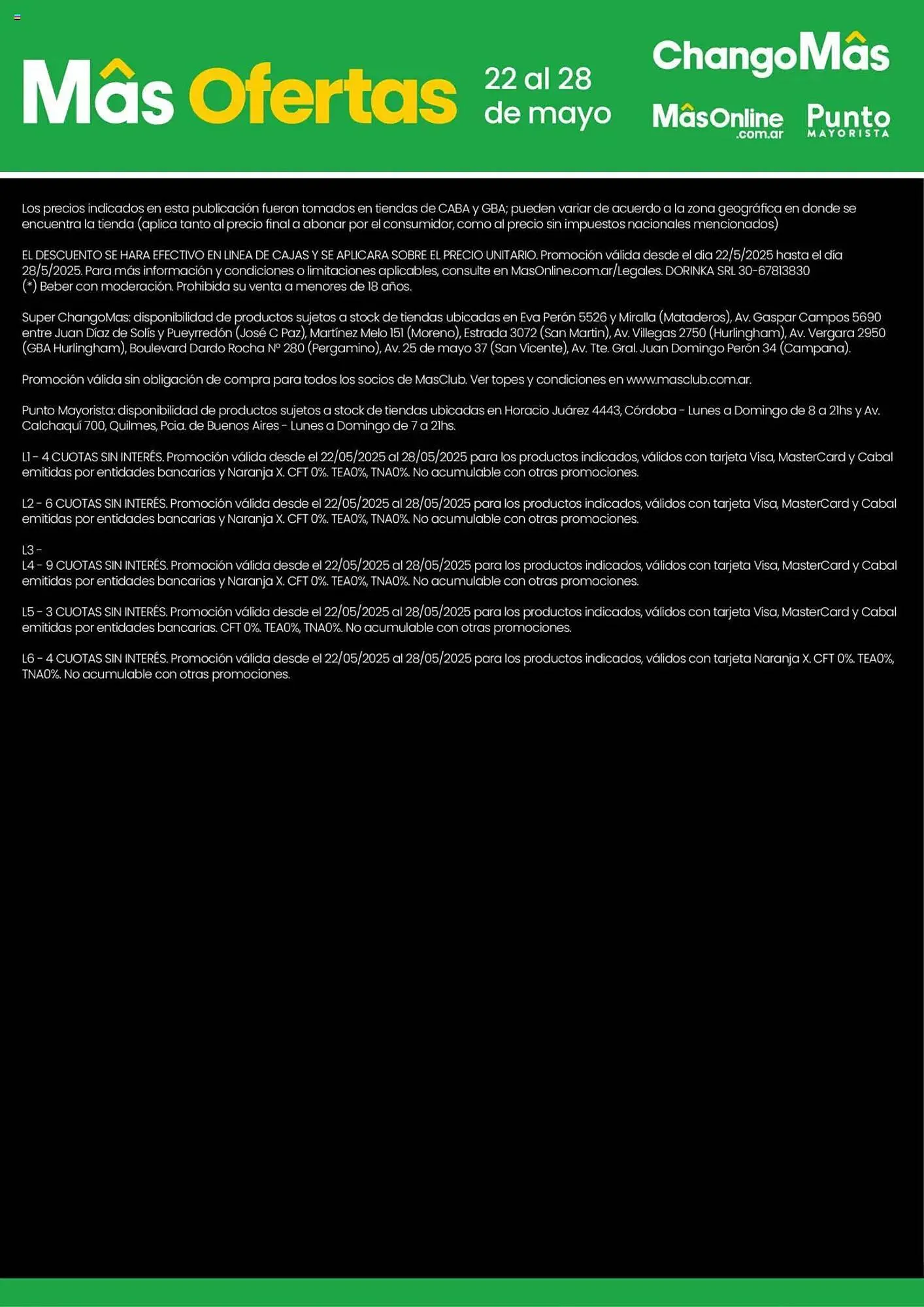 Ofertas de Catálogo Changomas 22 de mayo al 29 de mayo 2025 - Página 45 del catálogo