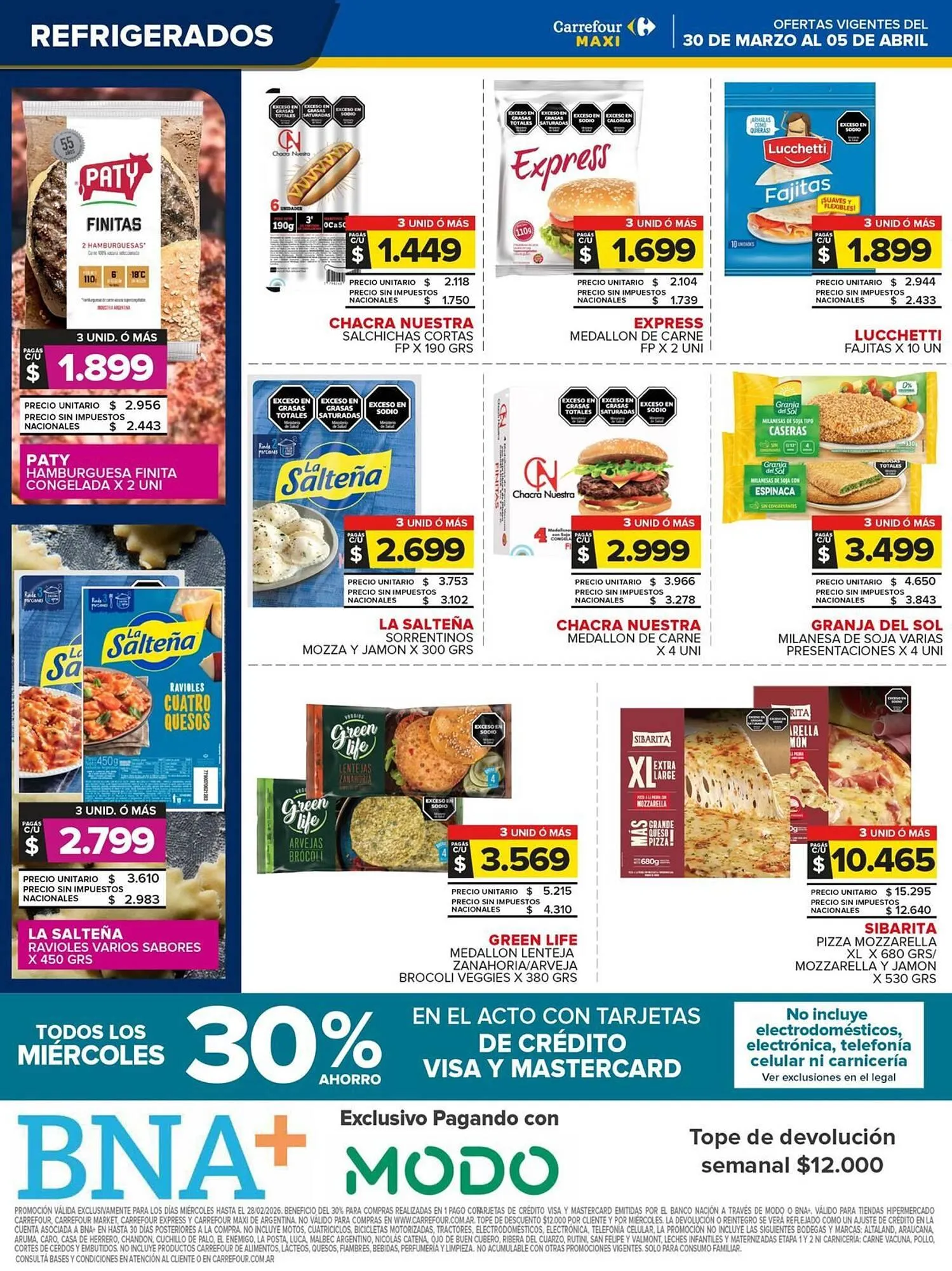 Ofertas de Folleto Carrefour Maxi 30 de marzo al 6 de abril 2026 - Página 13 del catálogo