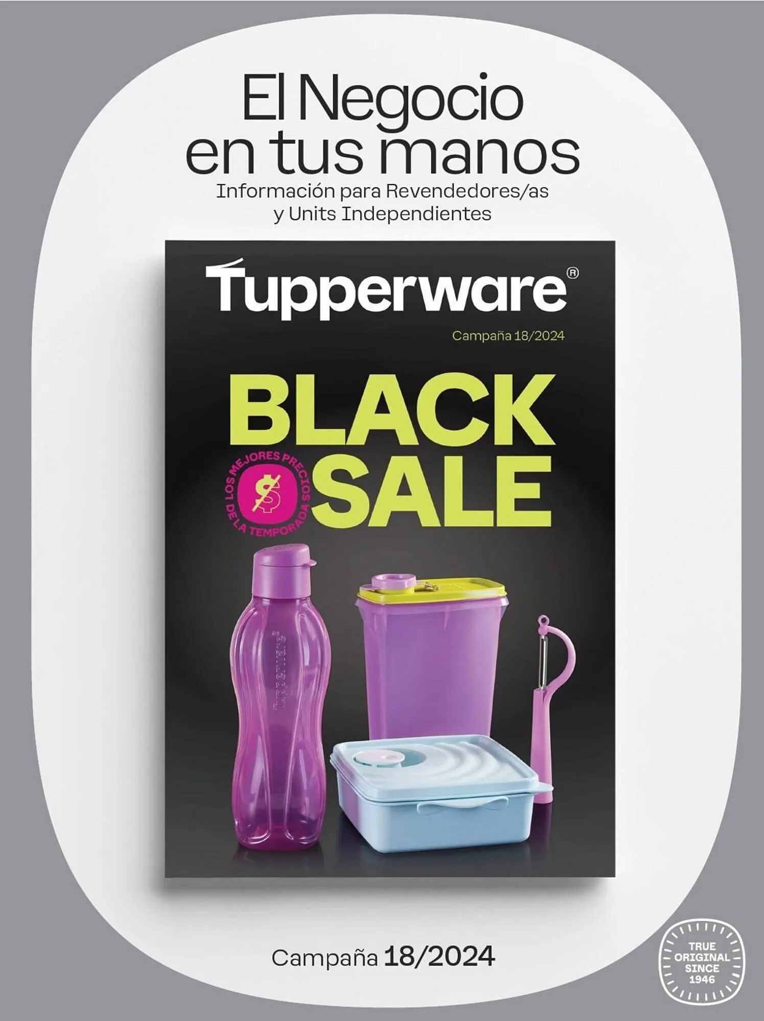 Ofertas de Catálogo Tupperware 25 de octubre al 8 de noviembre 2024 - Página 1 del catálogo