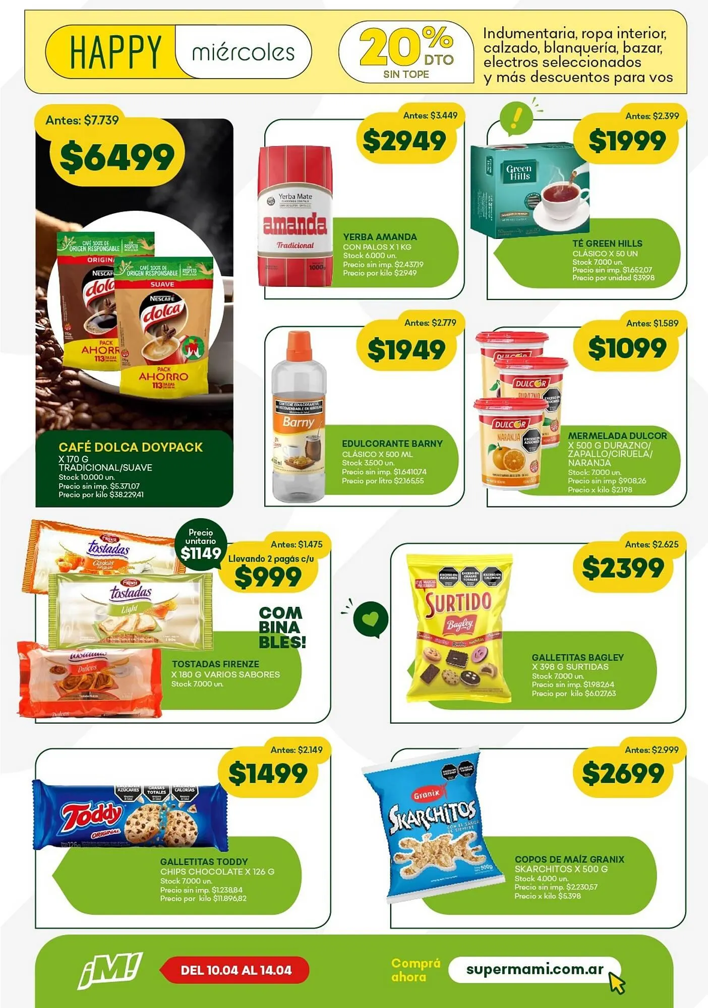 Ofertas de Catálogo Super MAMI 9 de abril al 14 de abril 2026 - Página 15 del catálogo