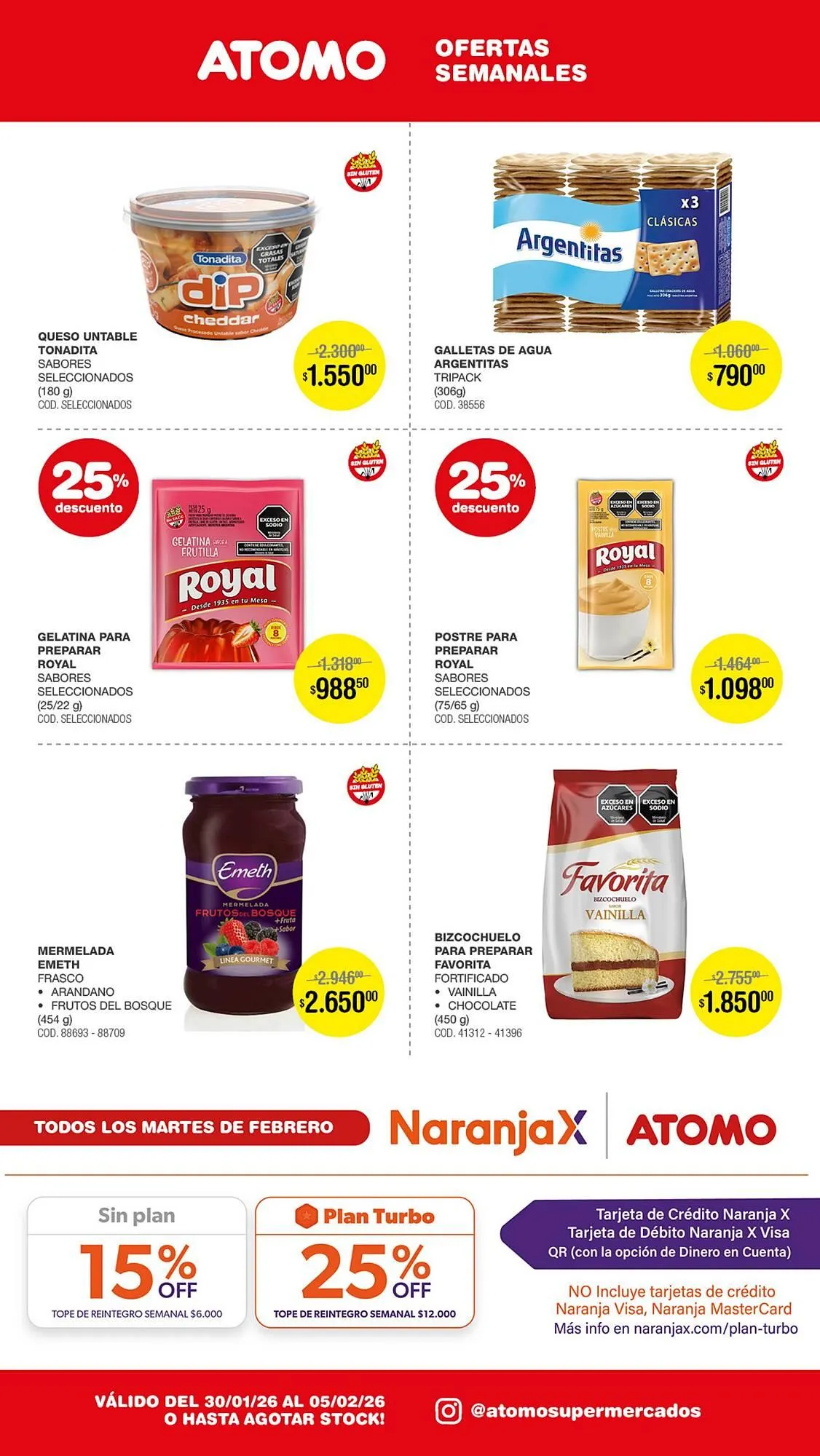 Ofertas de Catálogo Atomo Conviene 30 de enero al 5 de febrero 2026 - Página 6 del catálogo