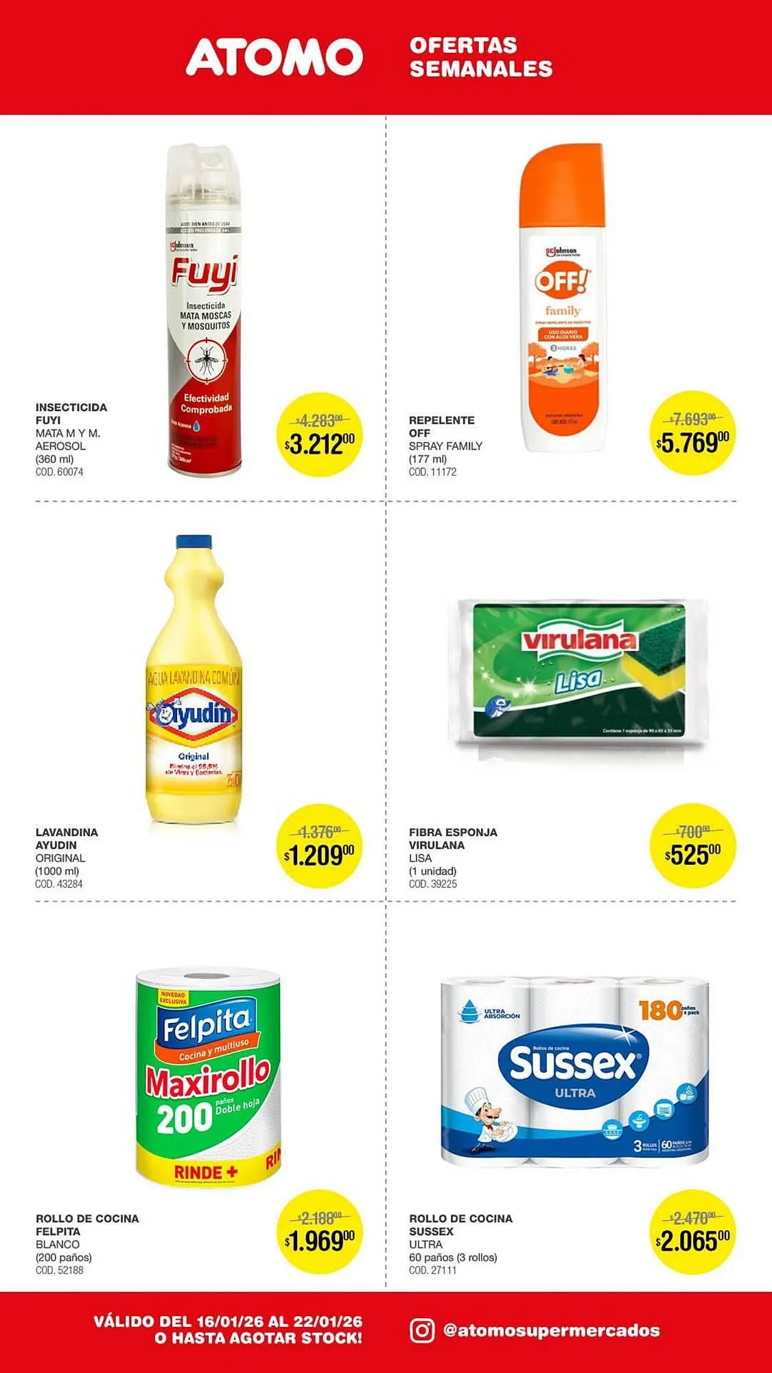 Ofertas de Catálogo Atomo Conviene 16 de enero al 22 de enero 2026 - Página 12 del catálogo