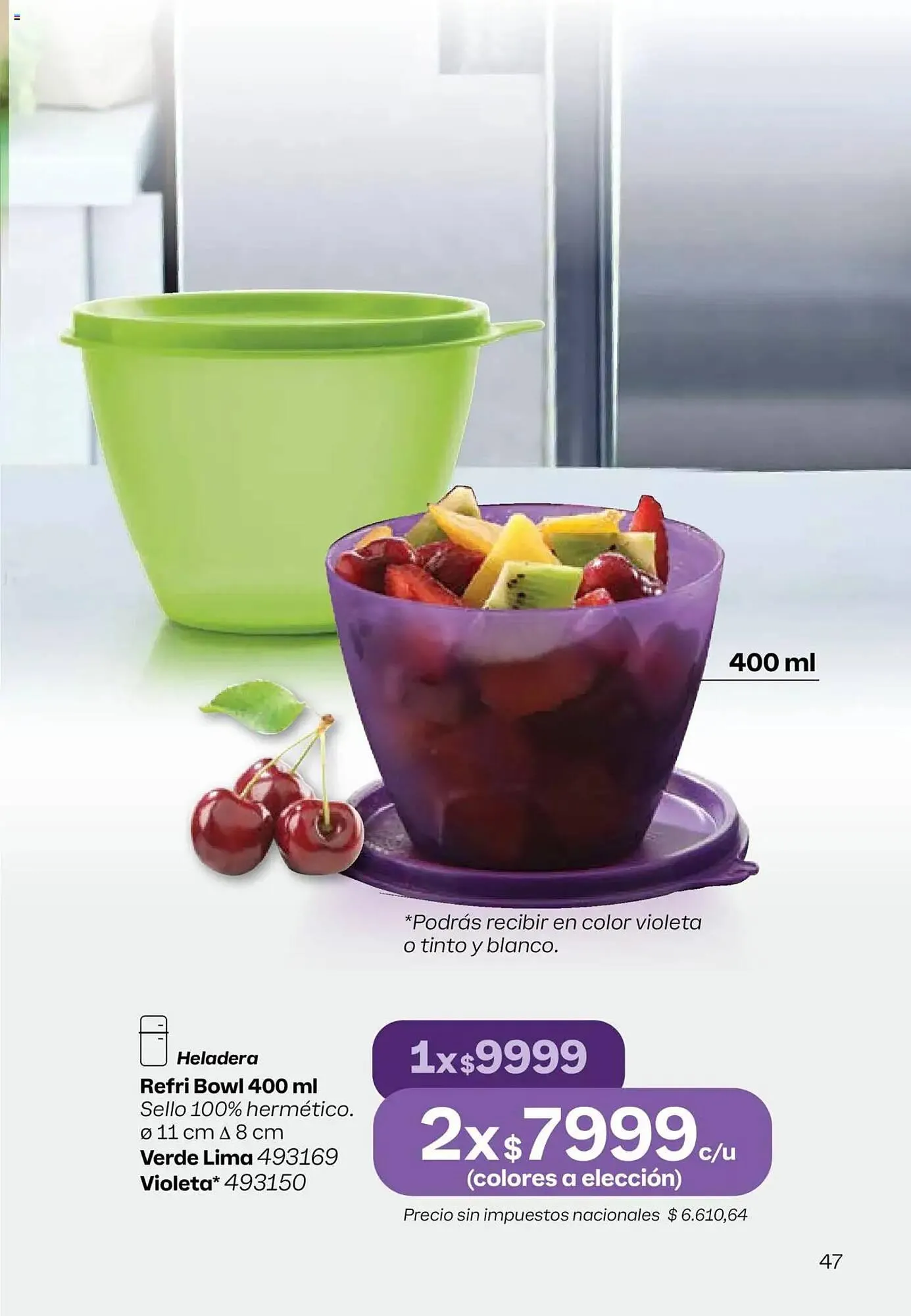 Ofertas de Folleto Tupperware 13 de octubre al 3 de noviembre 2025 - Página 48 del catálogo