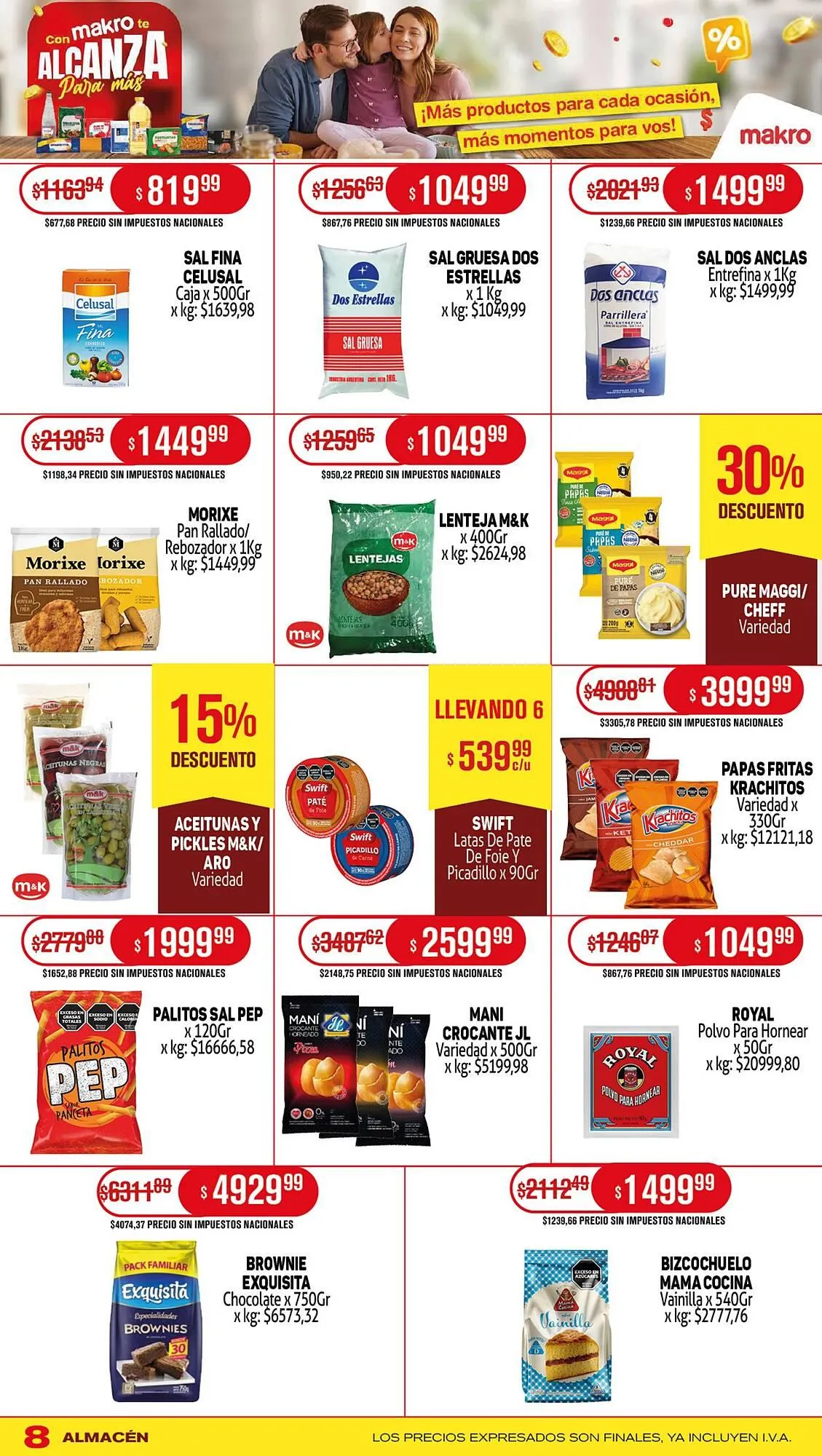 Ofertas de Catálogo Makro 10 de abril al 16 de abril 2025 - Página 8 del catálogo