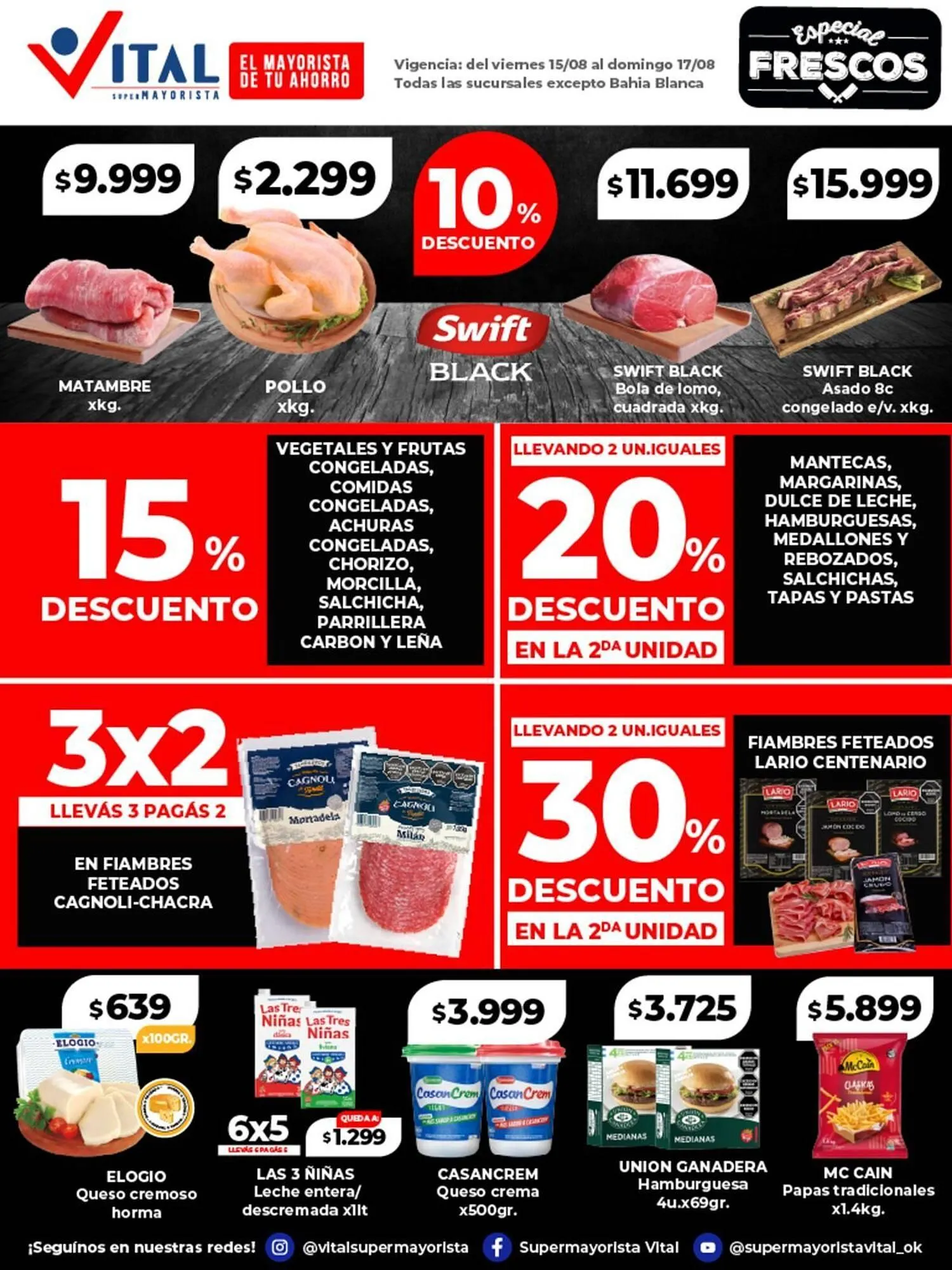 Ofertas de Catálogo Supermayorista Vital 15 de agosto al 17 de agosto 2025 - Página 2 del catálogo