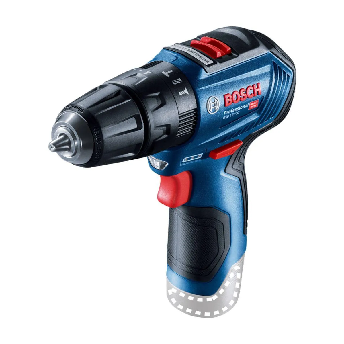 Taladro Atornillador Percutor Inalámbrico 12V 24000 Rpm GSB 12V-30 Bosch