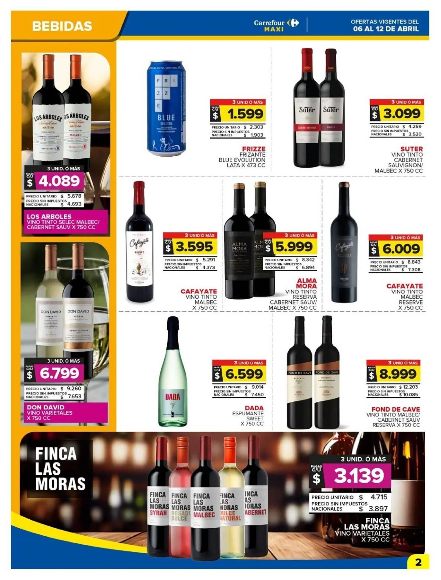 Ofertas de Folleto Carrefour Maxi 6 de abril al 12 de abril 2026 - Página 2 del catálogo