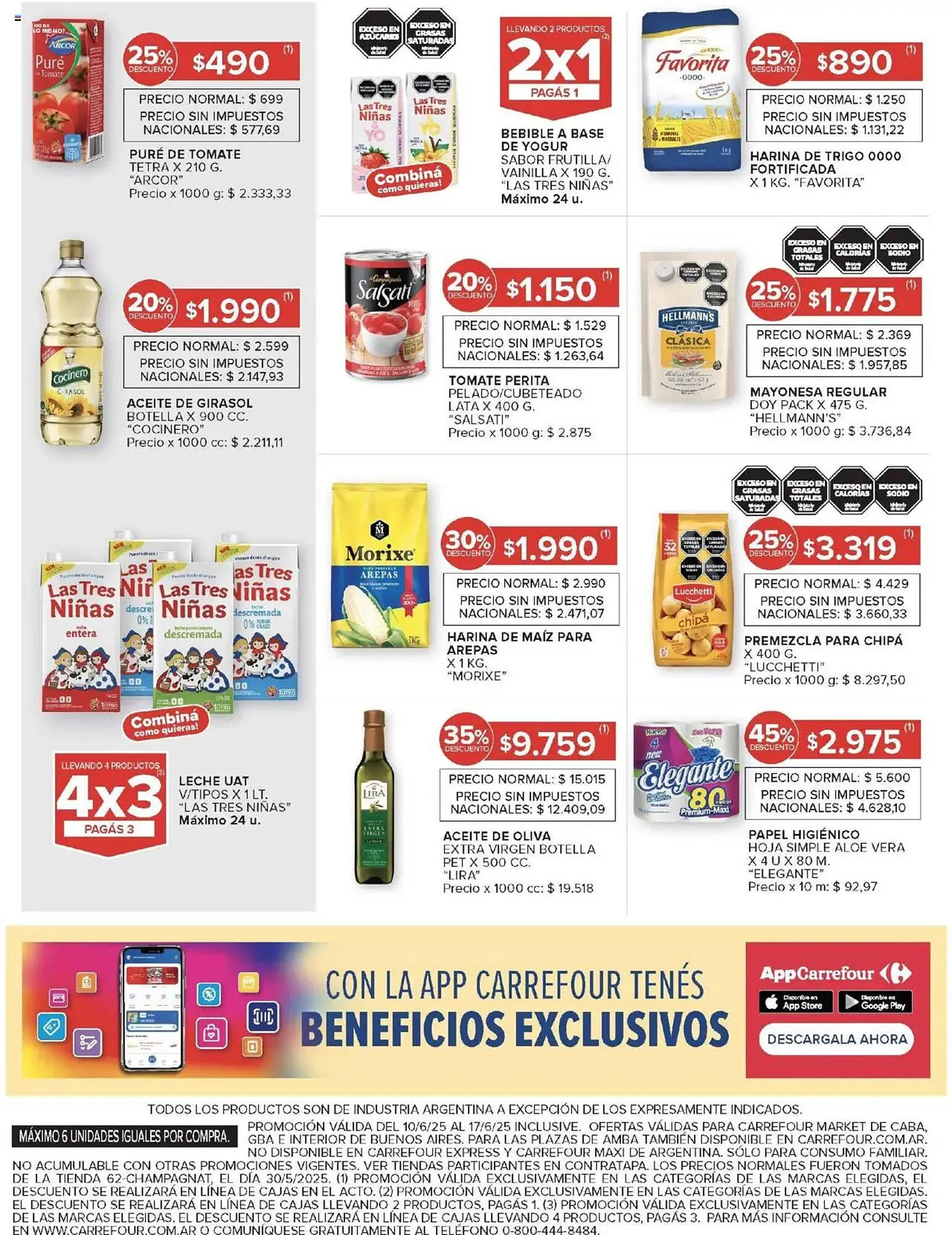 Ofertas de Catálogo Carrefour Market 10 de junio al 18 de junio 2025 - Página 11 del catálogo
