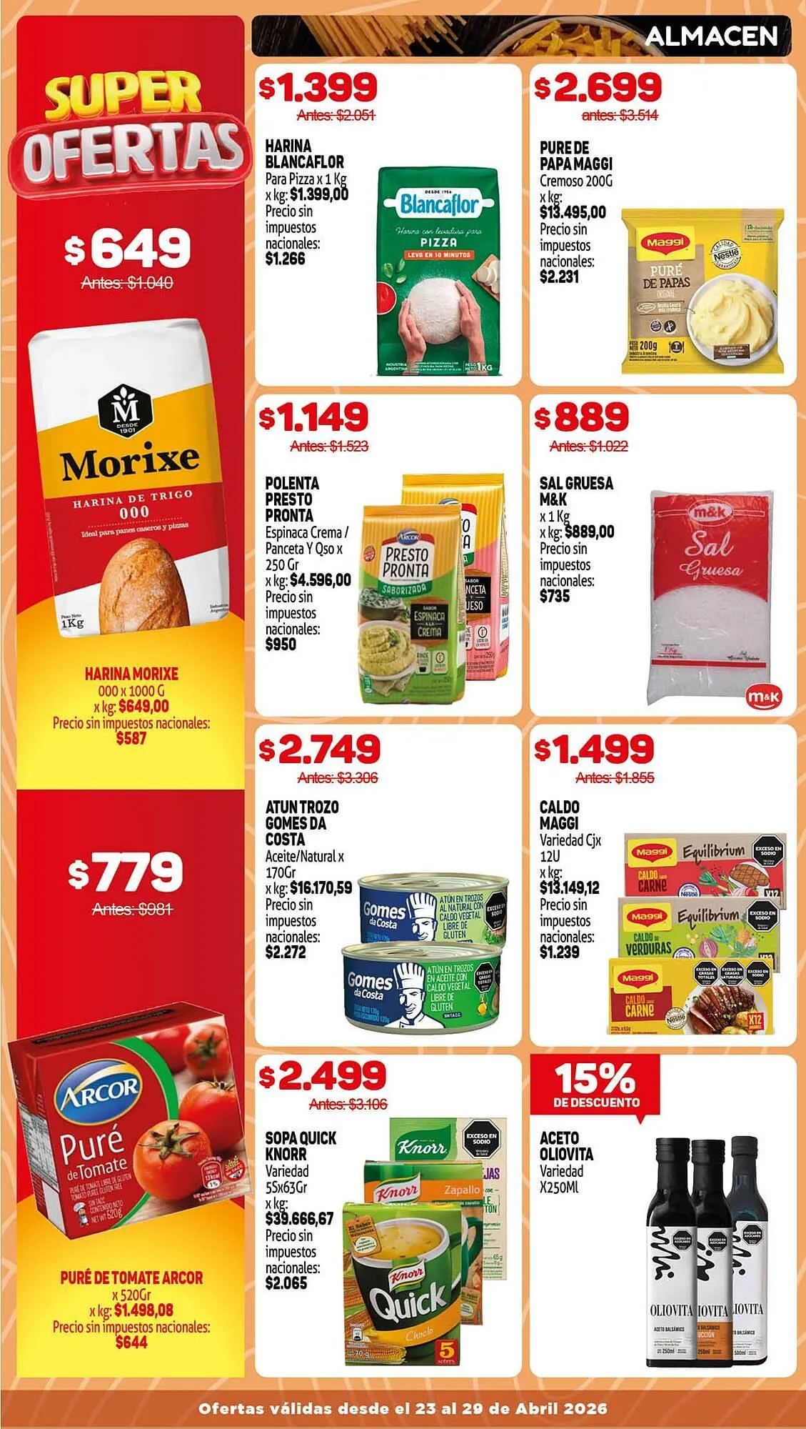 Ofertas de Catálogo Makro 23 de abril al 29 de abril 2026 - Página 5 del catálogo