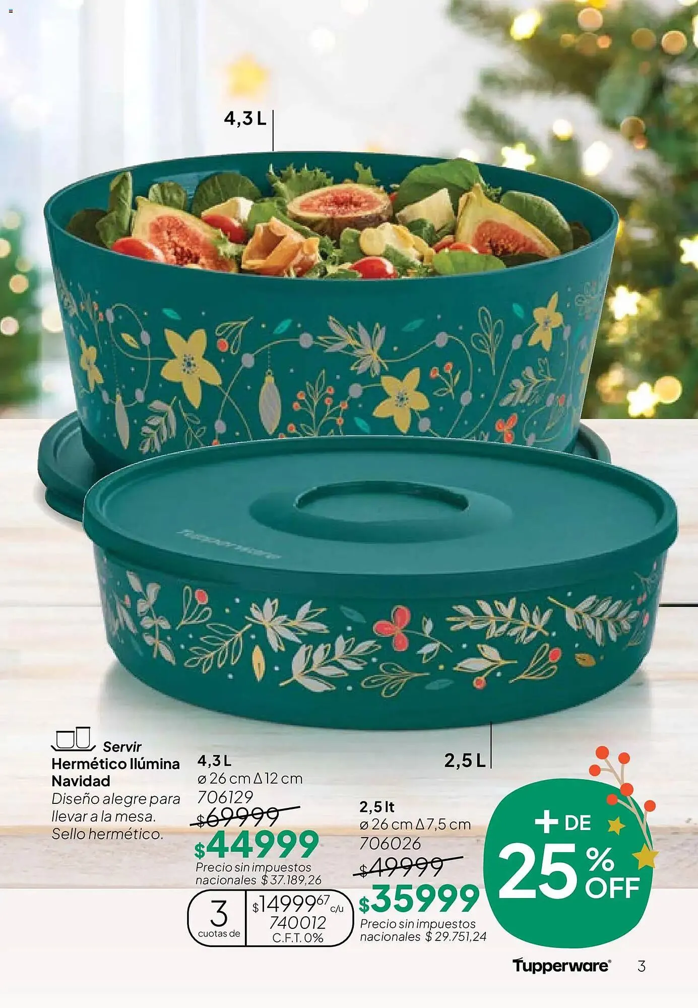 Ofertas de Folleto Tupperware 24 de noviembre al 31 de diciembre 2025 - Página 4 del catálogo