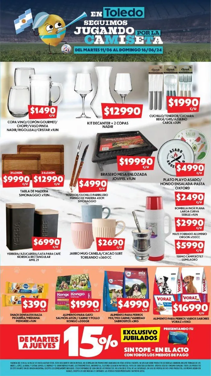 Ofertas de Catálogo Supermercados Toledo 11 de junio al 16 de junio 2024 - Página 8 del catálogo