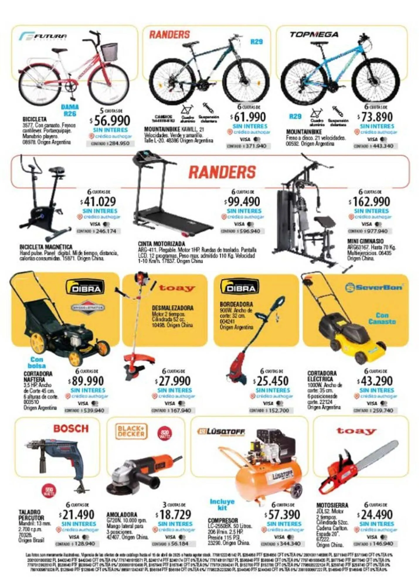Ofertas de Catálogo Authogar 2 de abril al 30 de abril 2025 - Página 51 del catálogo