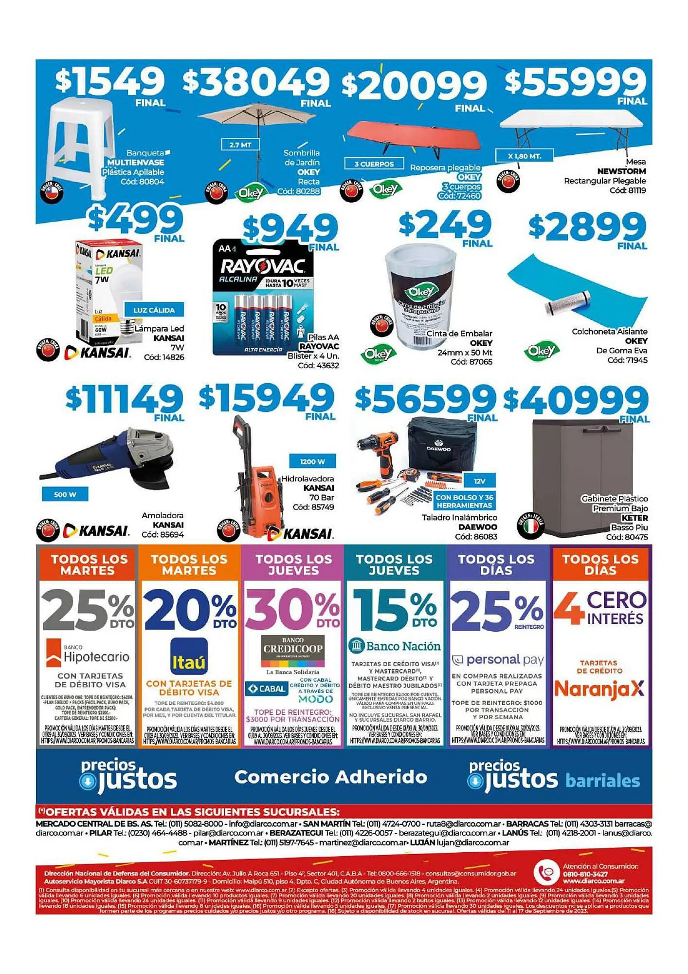 Ofertas de Catálogo Diarco 11 de septiembre al 17 de septiembre 2023 - Página 16 del catálogo