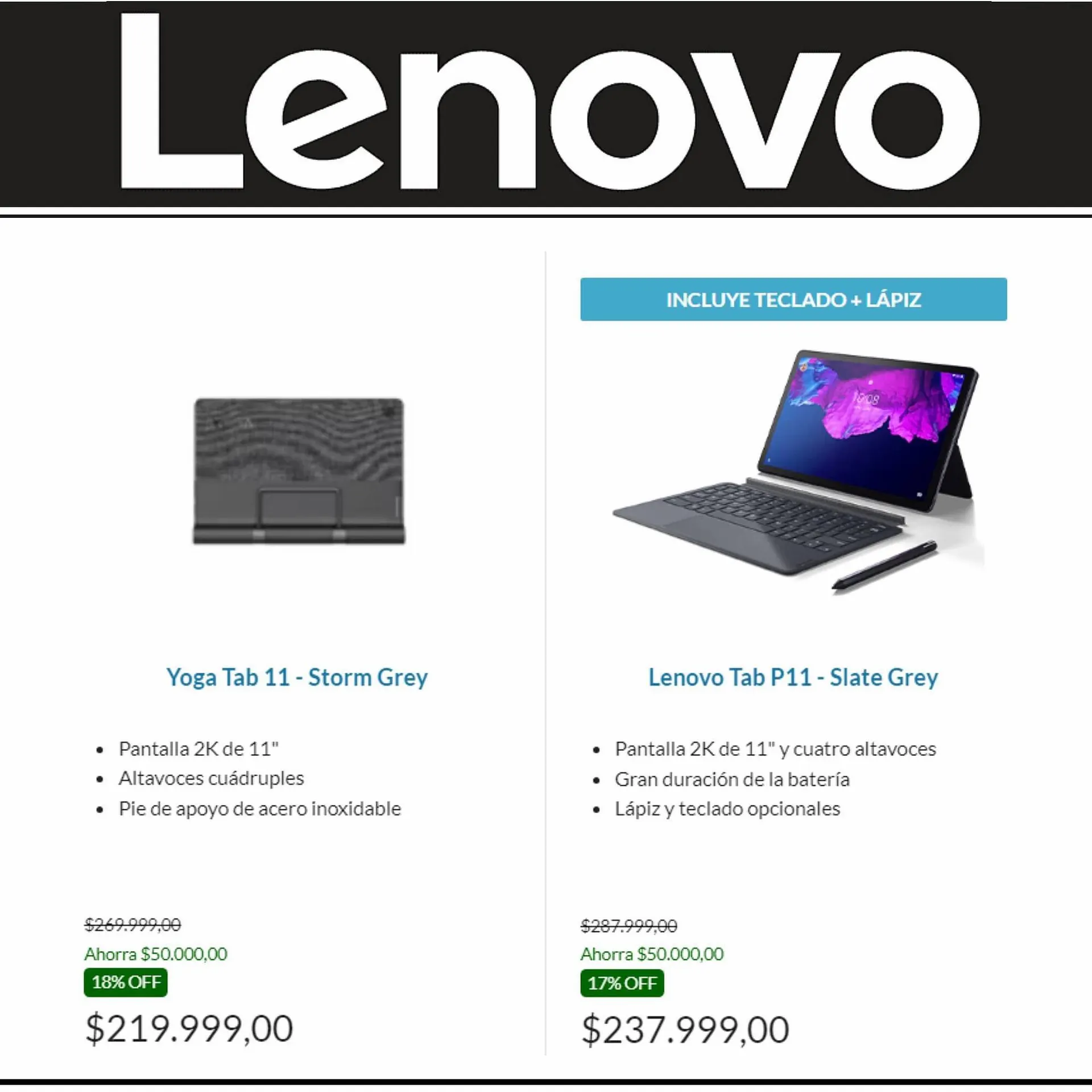 Ofertas de Catálogo Lenovo 8 de agosto al 31 de agosto 2023 - Página 6 del catálogo
