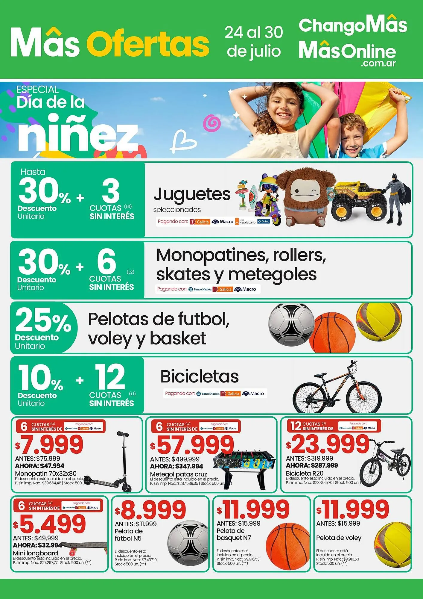 Ofertas de Catálogo Changomas 25 de julio al 30 de julio 2025 - Página 10 del catálogo