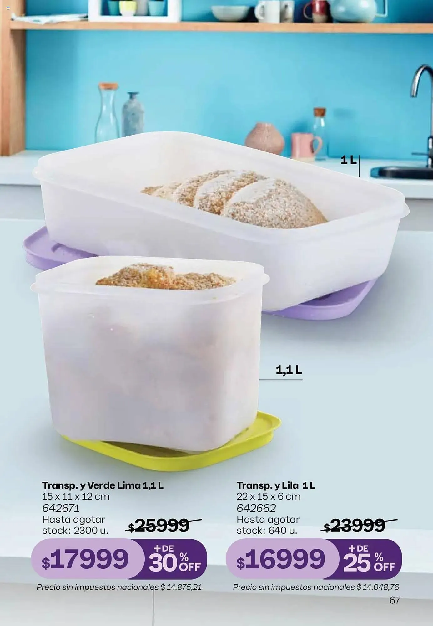 Ofertas de Catálogo Tupperware 11 de agosto al 25 de agosto 2025 - Página 68 del catálogo