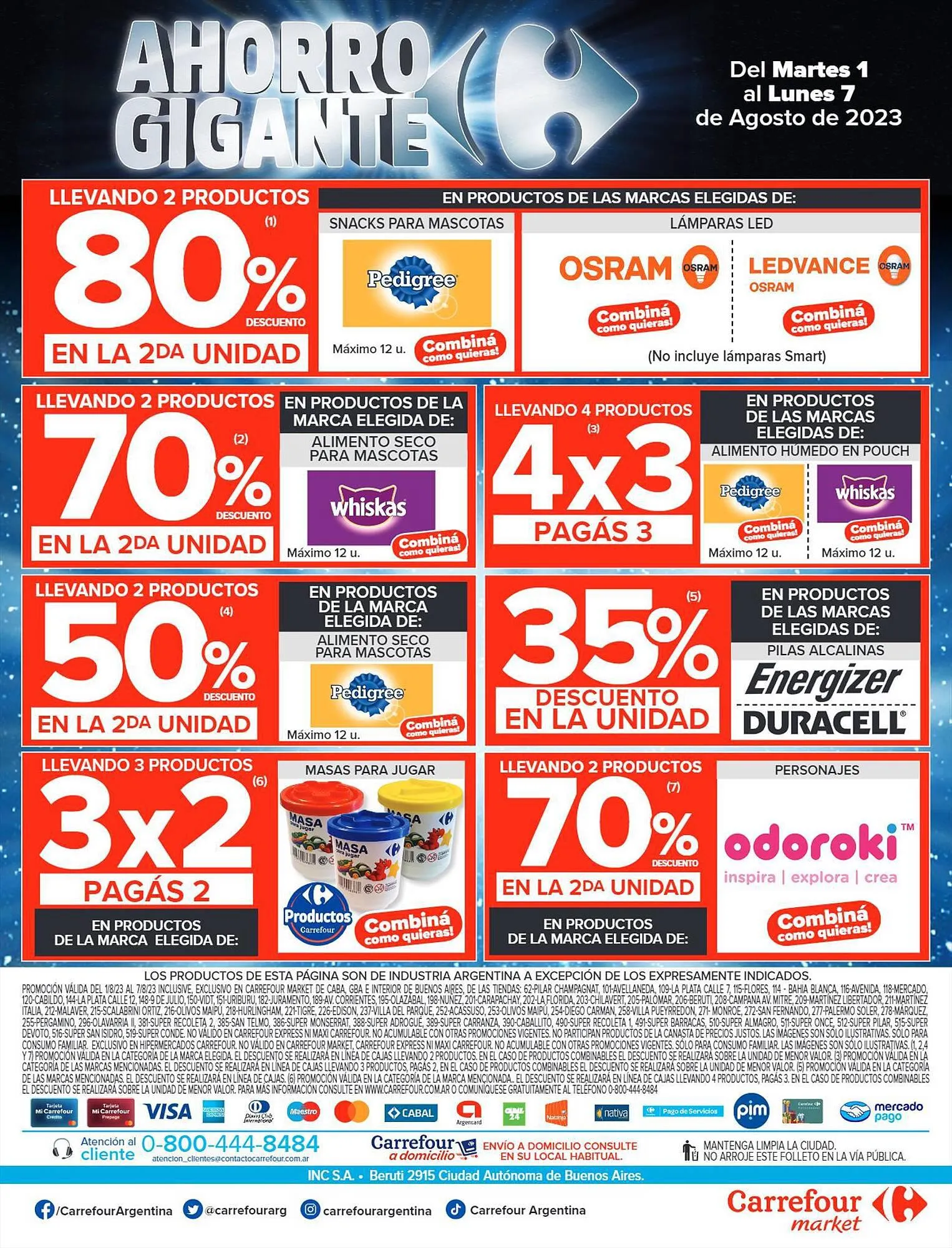 Ofertas de Catálogo Carrefour Market 1 de agosto al 7 de agosto 2023 - Página 12 del catálogo