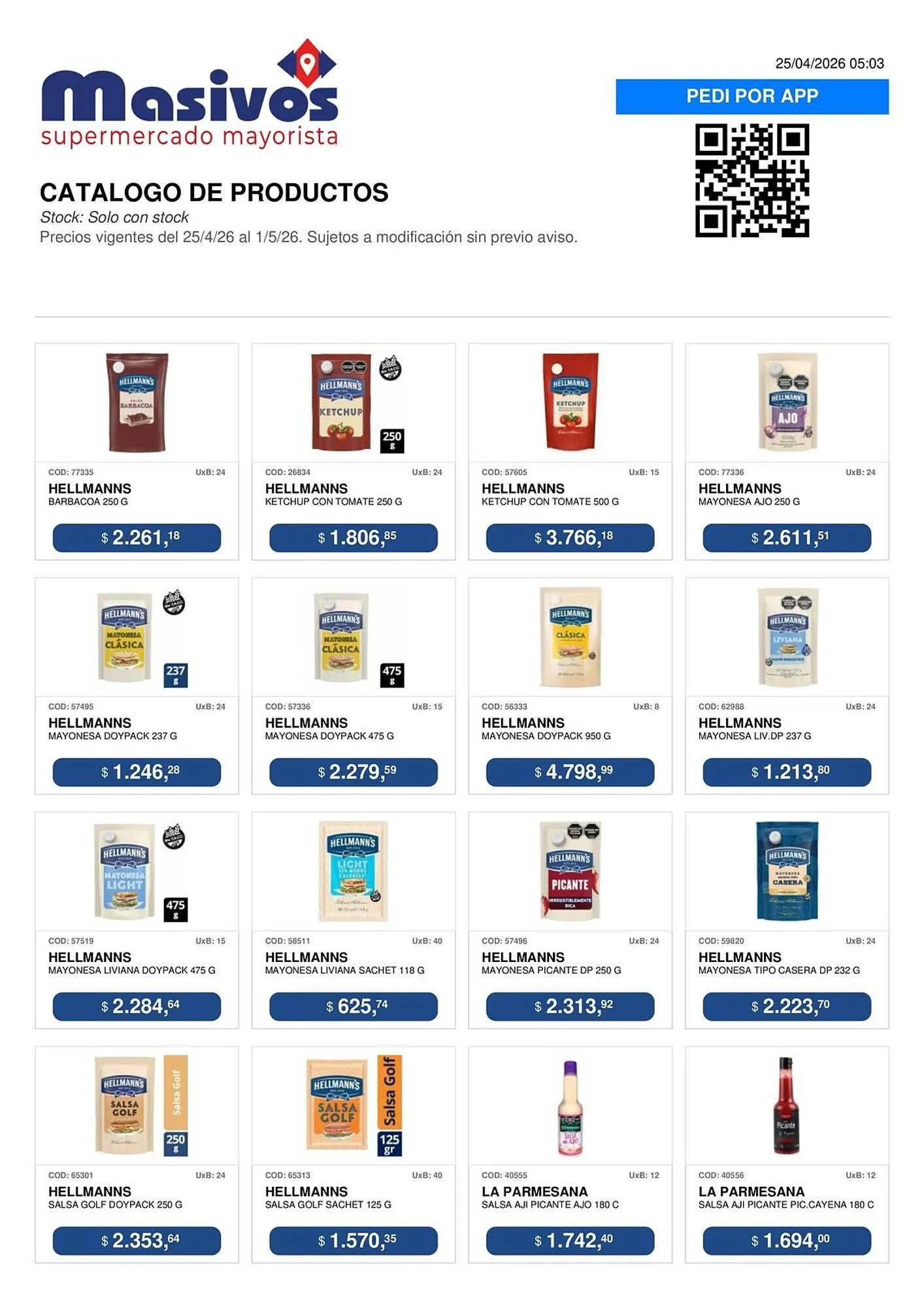 Ofertas de Catálogo Masivos 25 de abril al 1 de mayo 2026 - Página 4 del catálogo