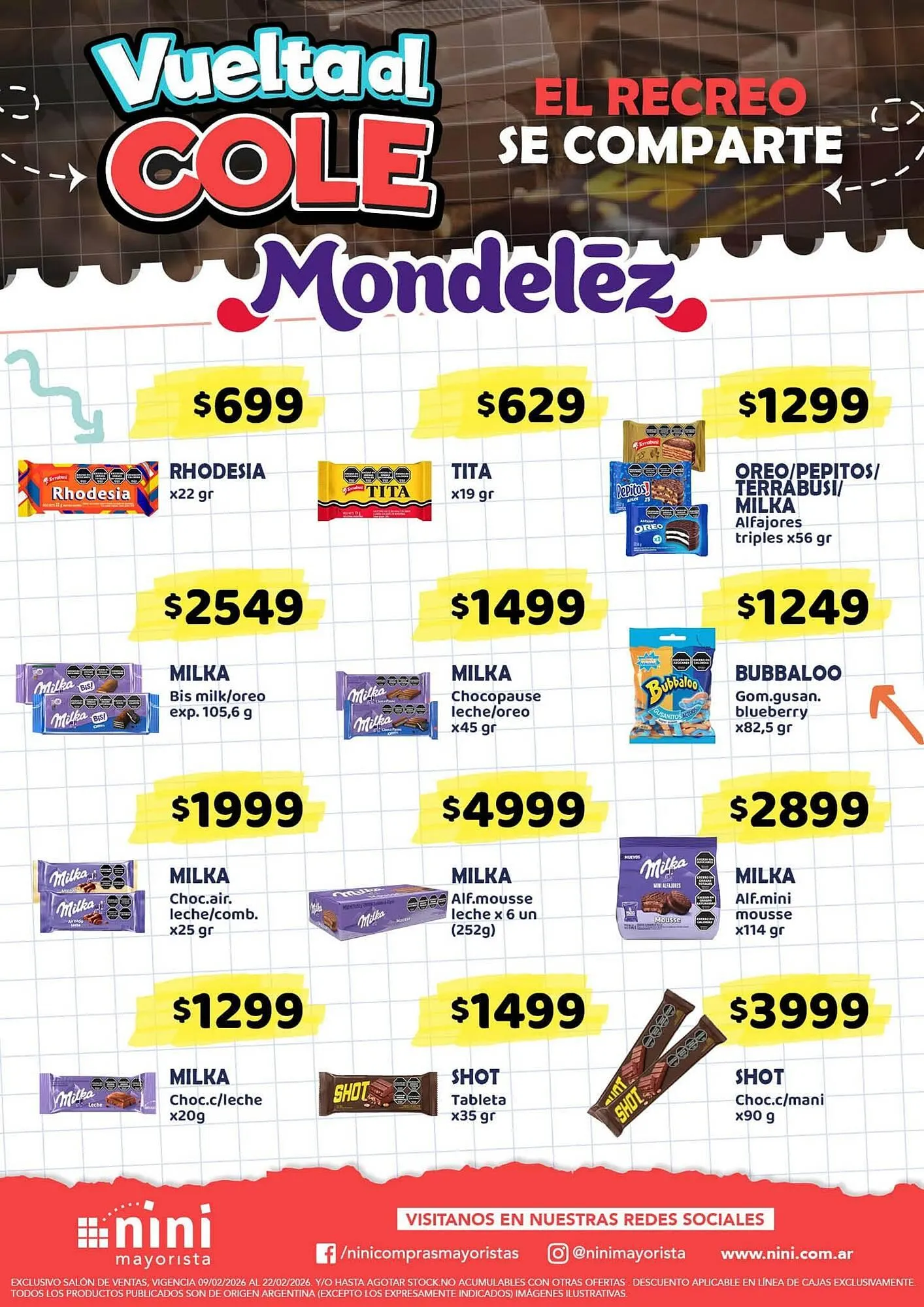 Ofertas de Catálogo Nini Mayorista 18 de febrero al 22 de febrero 2026 - Página 9 del catálogo