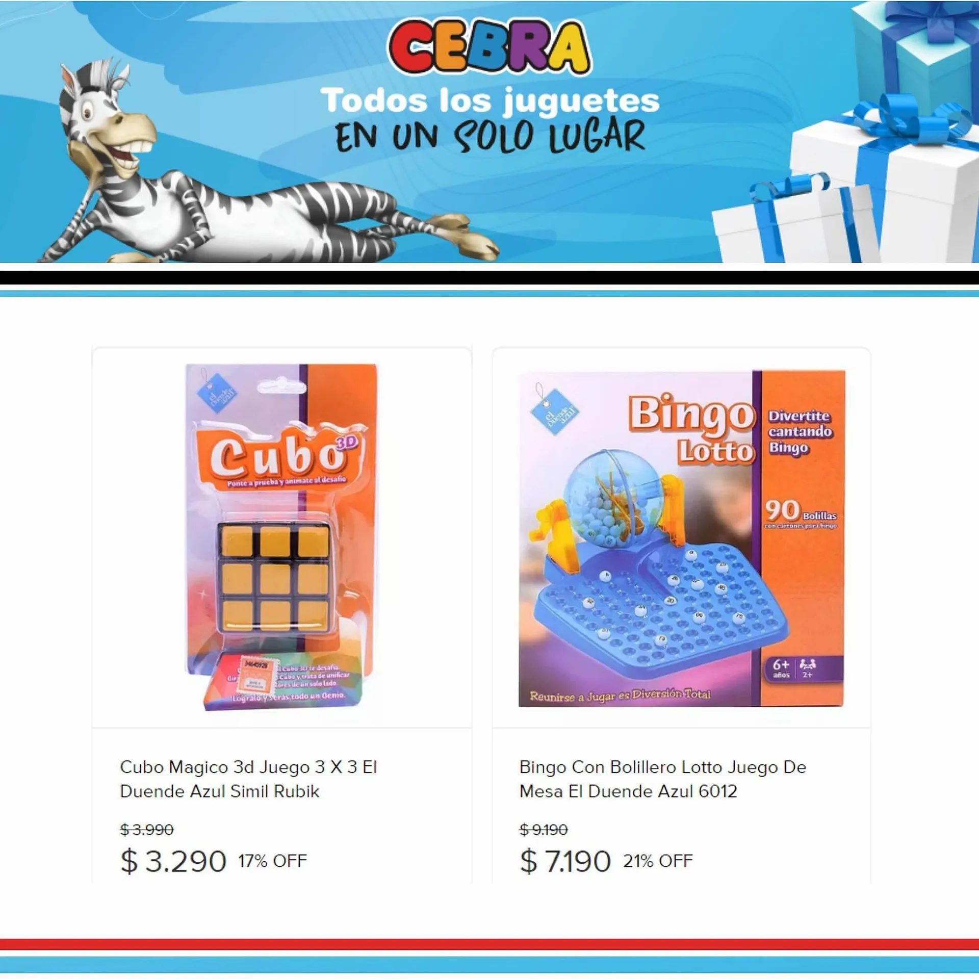 Ofertas de Catálogo Juguetería Cebra 4 de agosto al 31 de agosto 2023 - Página 6 del catálogo