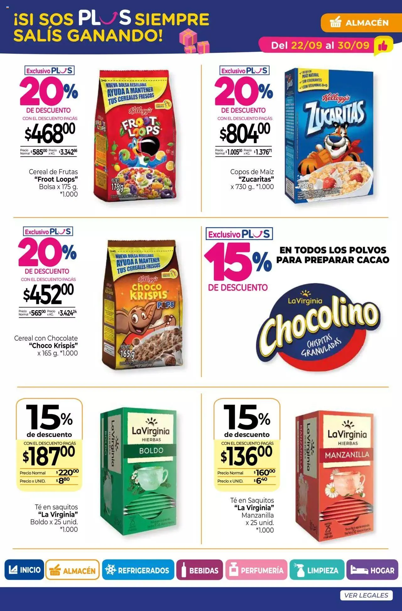 Ofertas de La Anonima - Super Ventajas - Septiembre 2022 22 de septiembre al 30 de septiembre 2023 - Página 13 del catálogo