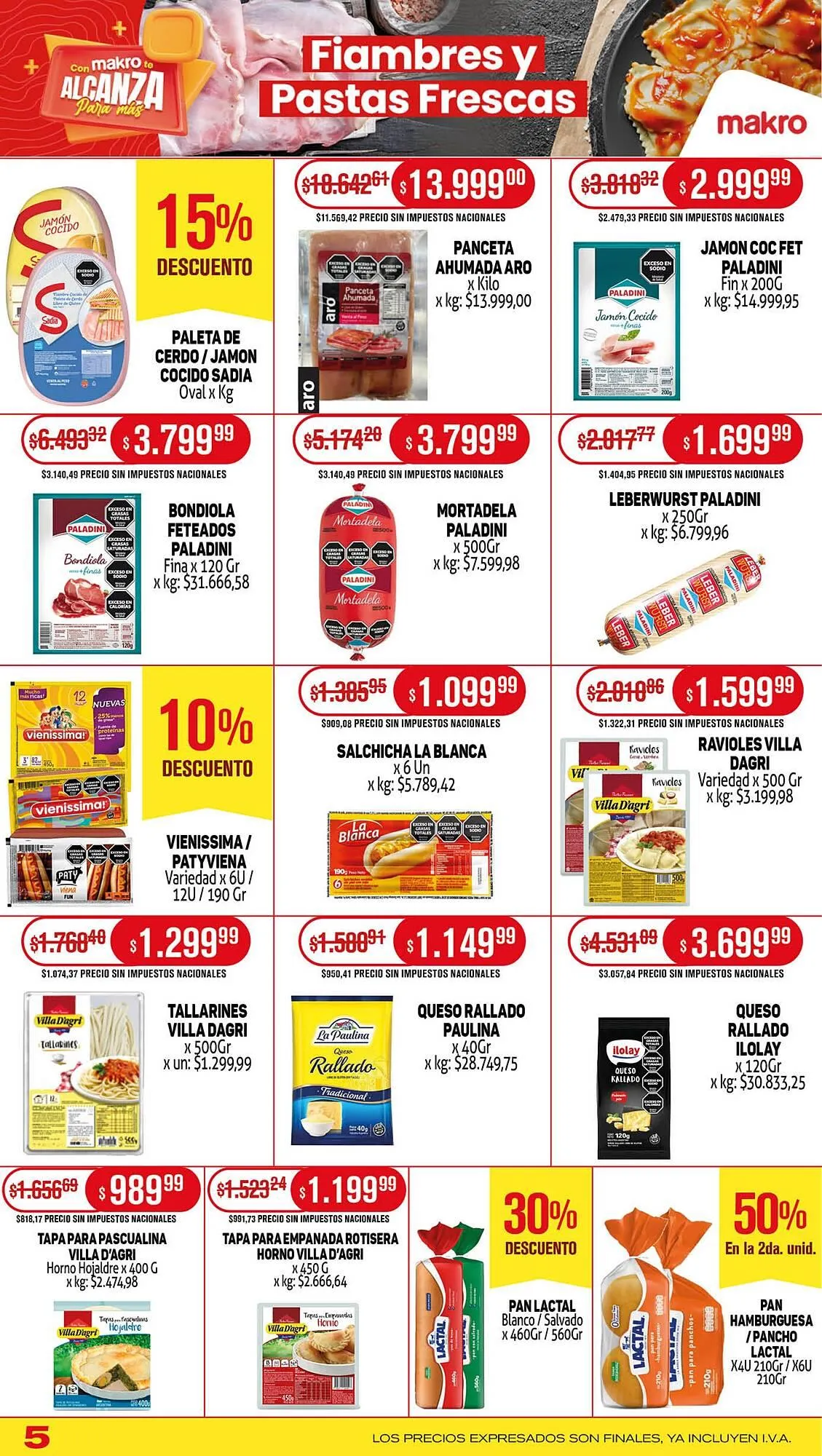 Ofertas de Catálogo Makro 24 de julio al 30 de julio 2025 - Página 5 del catálogo