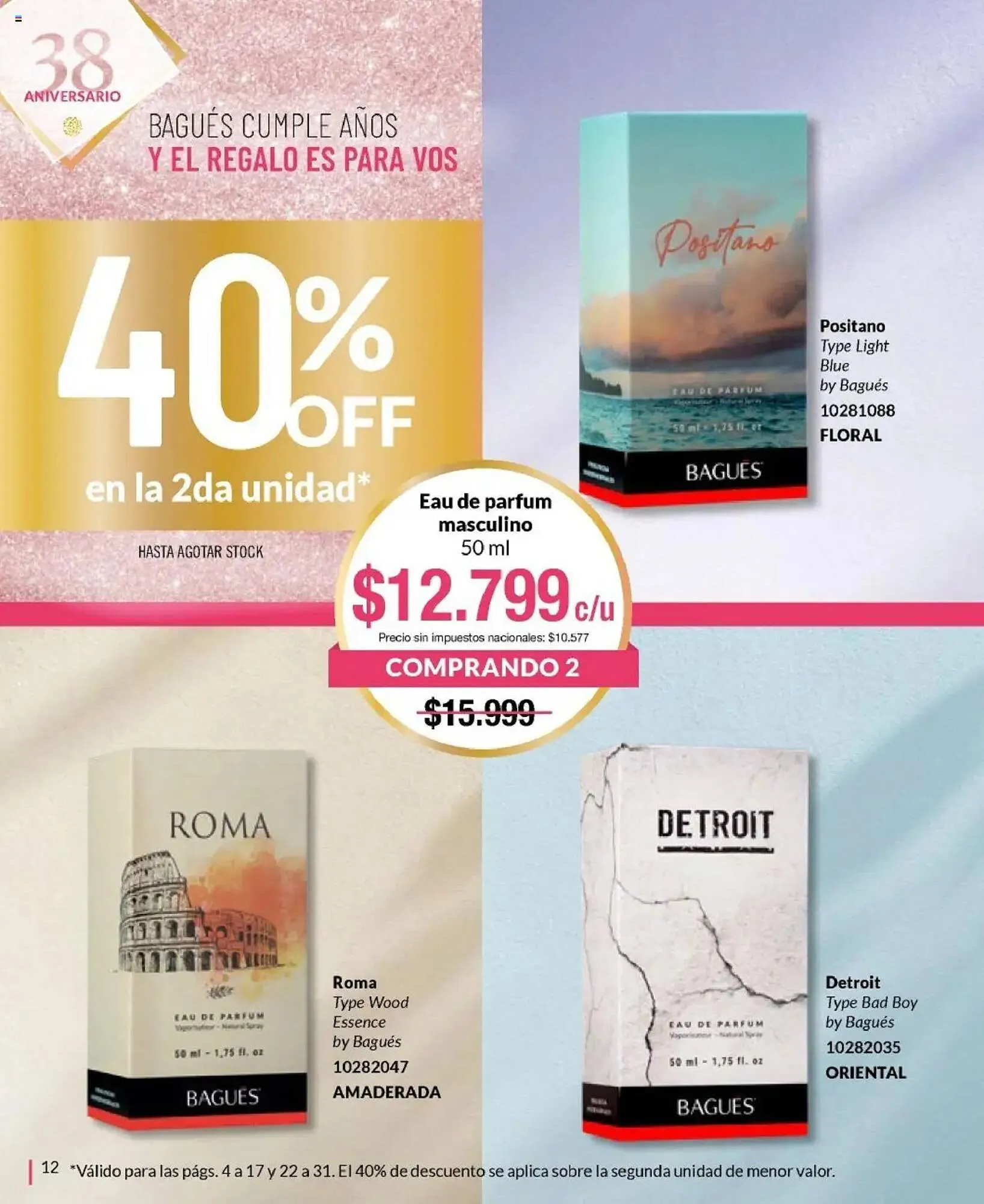 Ofertas de Catálogo Bagués 28 de julio al 23 de agosto 2025 - Página 12 del catálogo