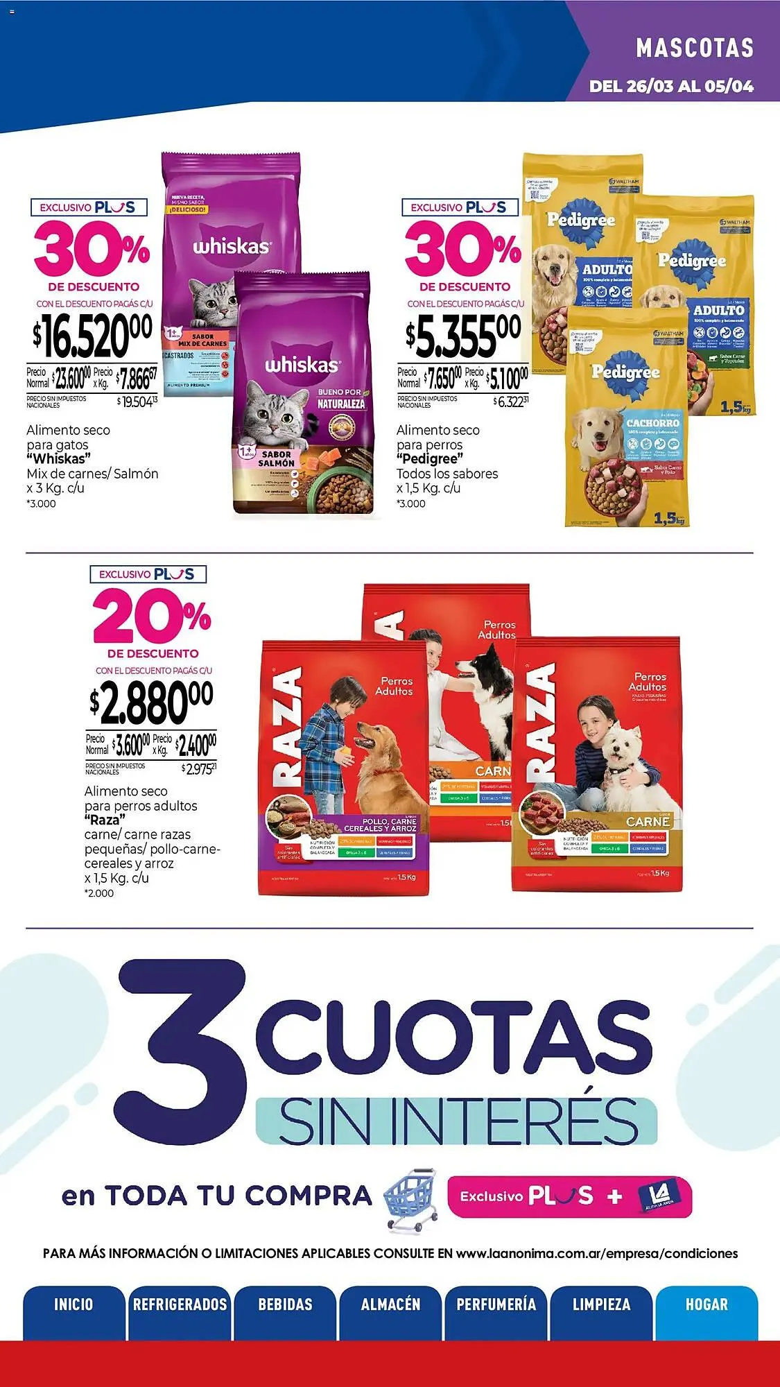 Ofertas de Catálogo La Anonima 26 de marzo al 5 de abril 2026 - Página 38 del catálogo