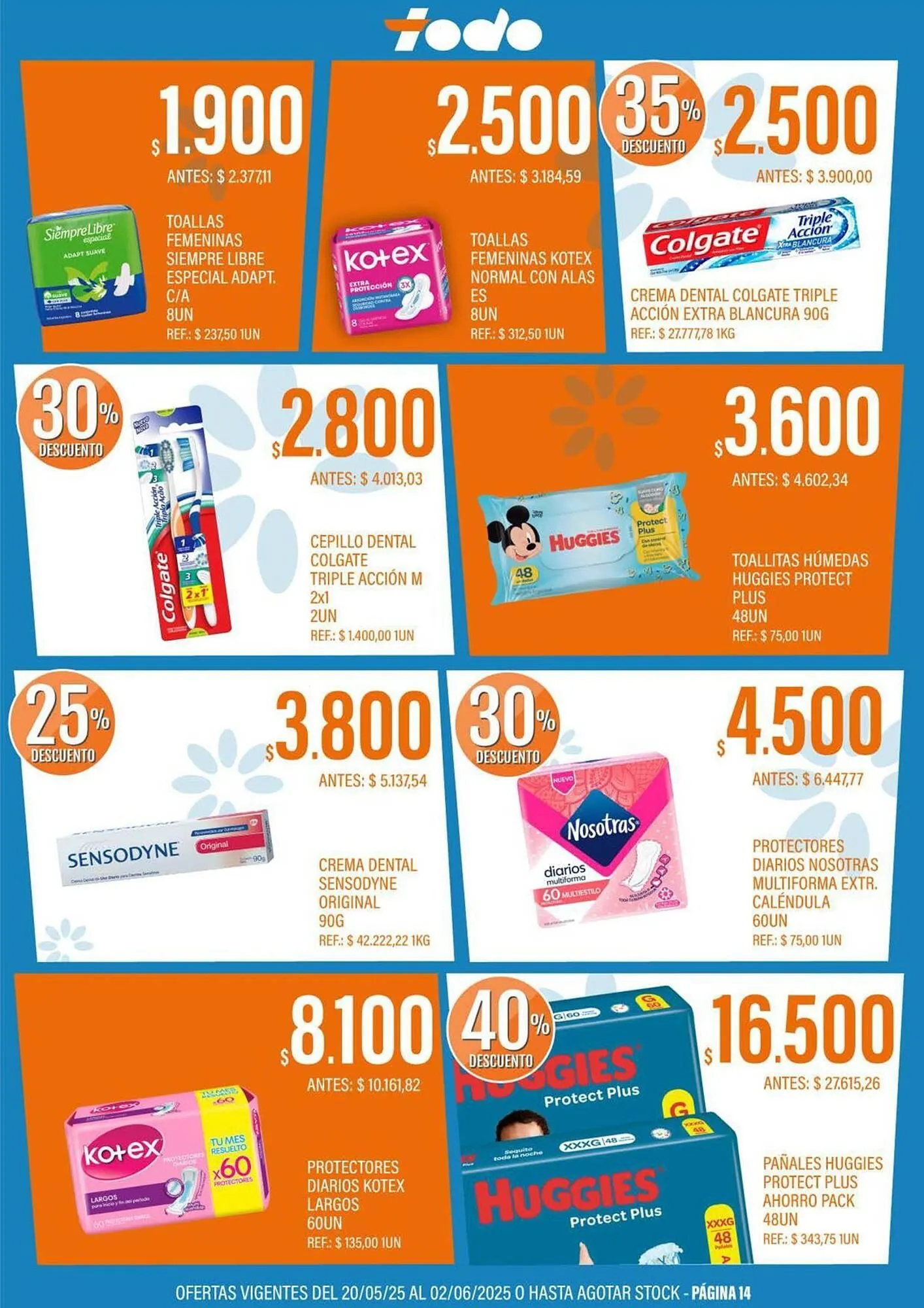 Ofertas de Catálogo Supermercados Todo 20 de mayo al 2 de junio 2025 - Página 14 del catálogo
