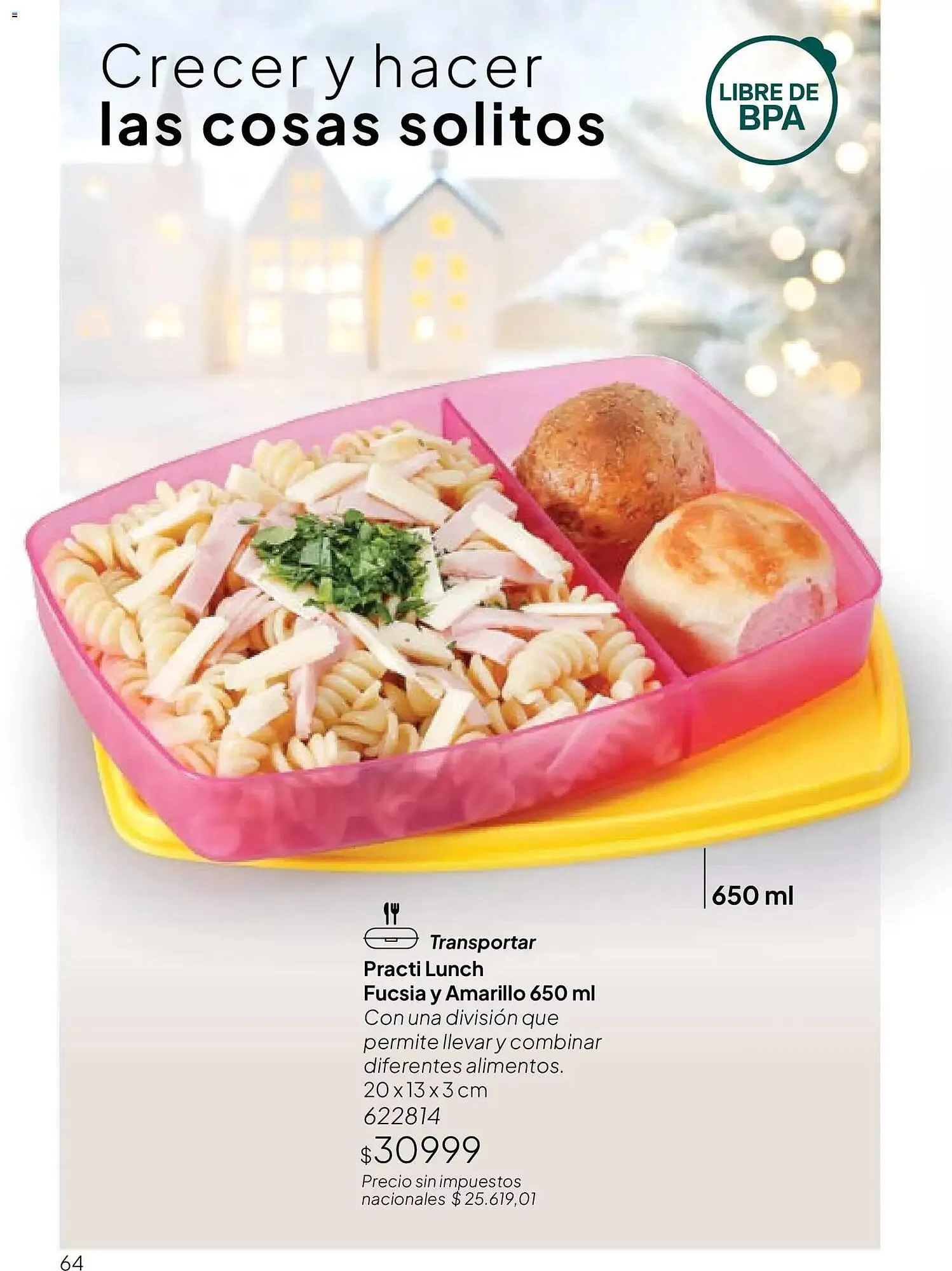 Ofertas de Folleto Tupperware 24 de noviembre al 31 de diciembre 2025 - Página 65 del catálogo
