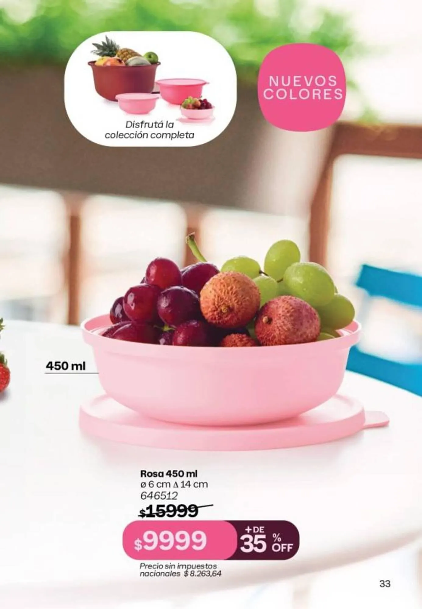 Ofertas de Folleto Tupperware 1 de octubre al 31 de octubre 2025 - Página 34 del catálogo