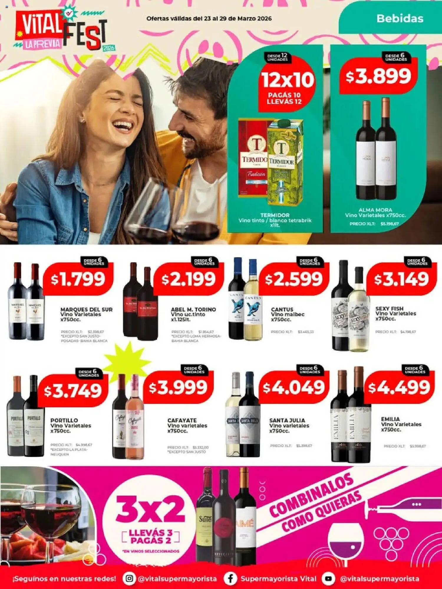 Ofertas de Catálogo Supermayorista Vital 23 de marzo al 29 de marzo 2026 - Página 19 del catálogo